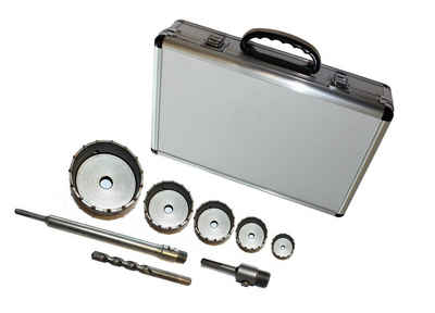 VaGo-Tools Bohrer- und Bitset Lochbohrer Bohrkronen SDS Plus 30-110mm 8 tlg. Set, Komplett-Set