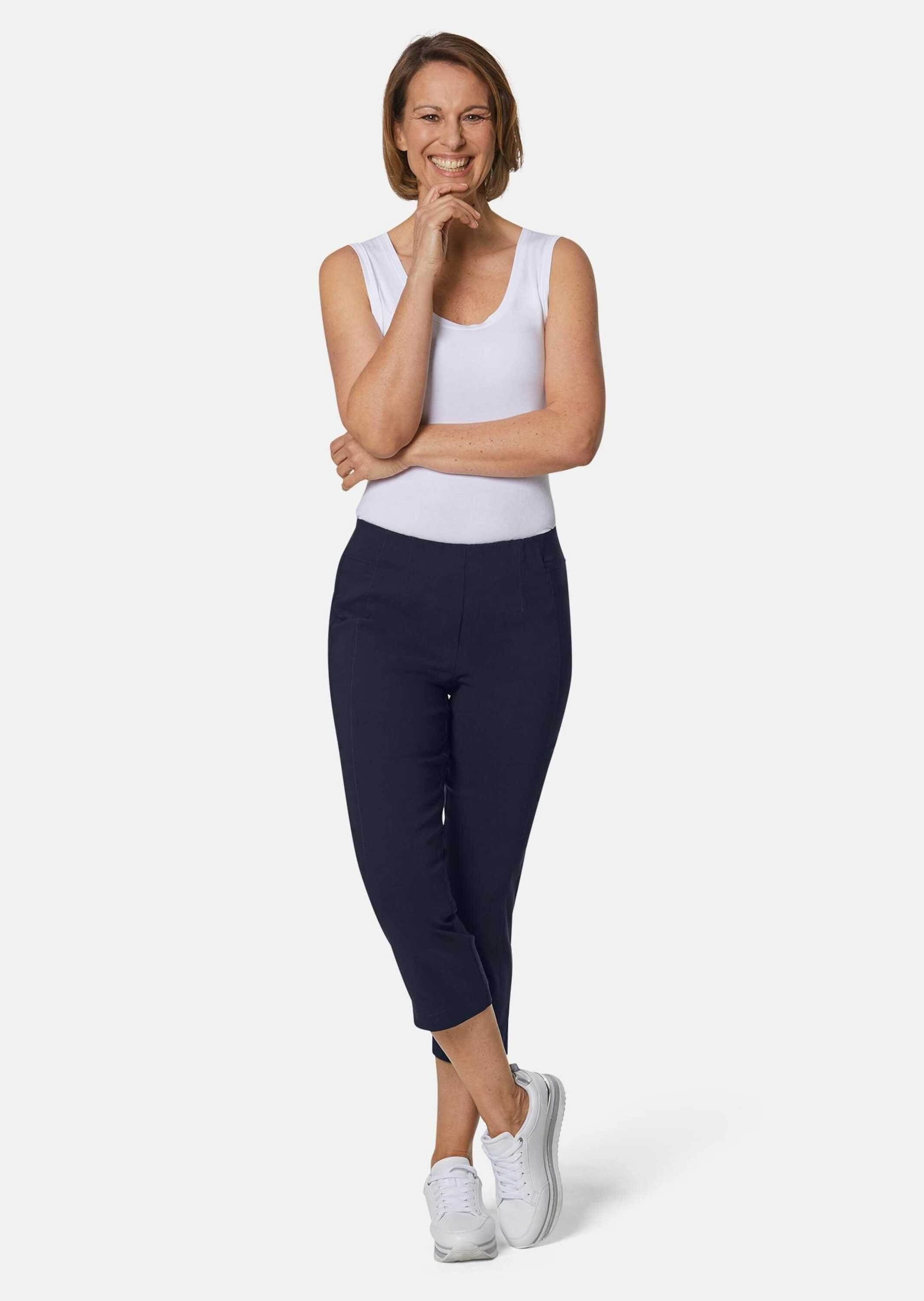 GOLDNER Schlupfhose Schlupfhose LOUISA mit Steppnähten günstig online kaufen