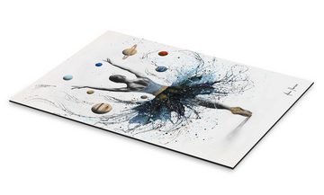 Posterlounge Alu-Dibond-Druck Ashvin Harrison, Weltraumtanz, Illustration