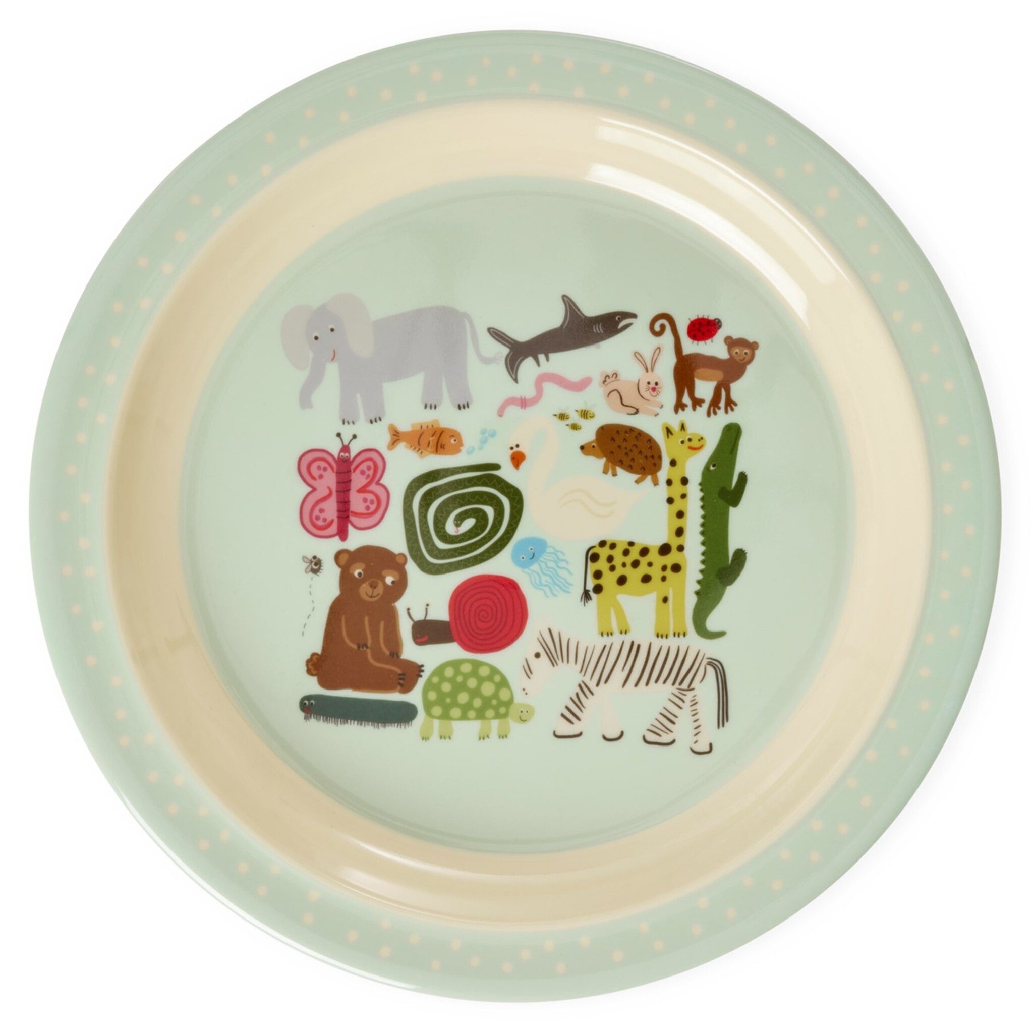 rice Speiseteller e Kinderteller Wildlife Print