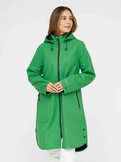 Ilse Jacobsen Regenmantel RAIN128 Atmungsaktiv, schmutzabweisend, 2 Wege Reißverschluss, Softshell