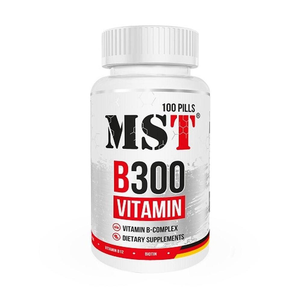 MST Nutrition MST - B300 B-Complex 100 Pills Kapseln, 100 St.