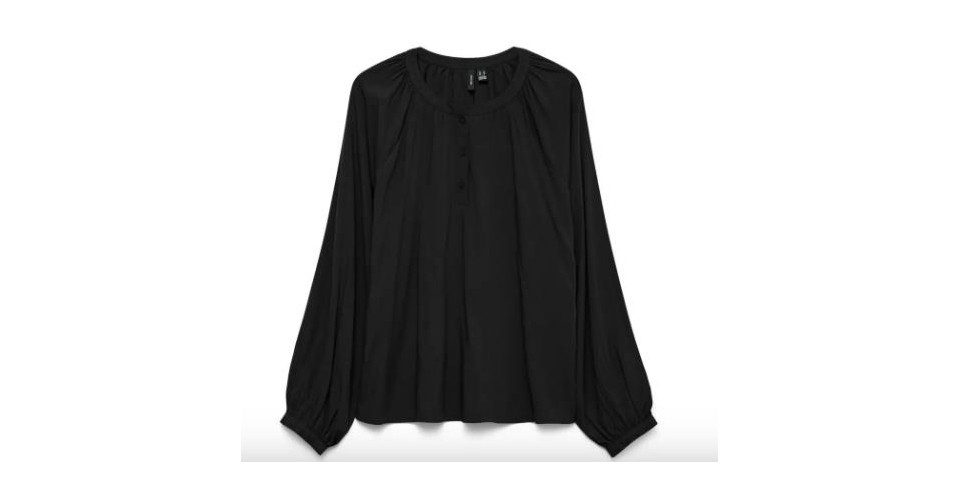 Vero Moda Blusenshirt VMBELLA LS PLACKET günstig online kaufen