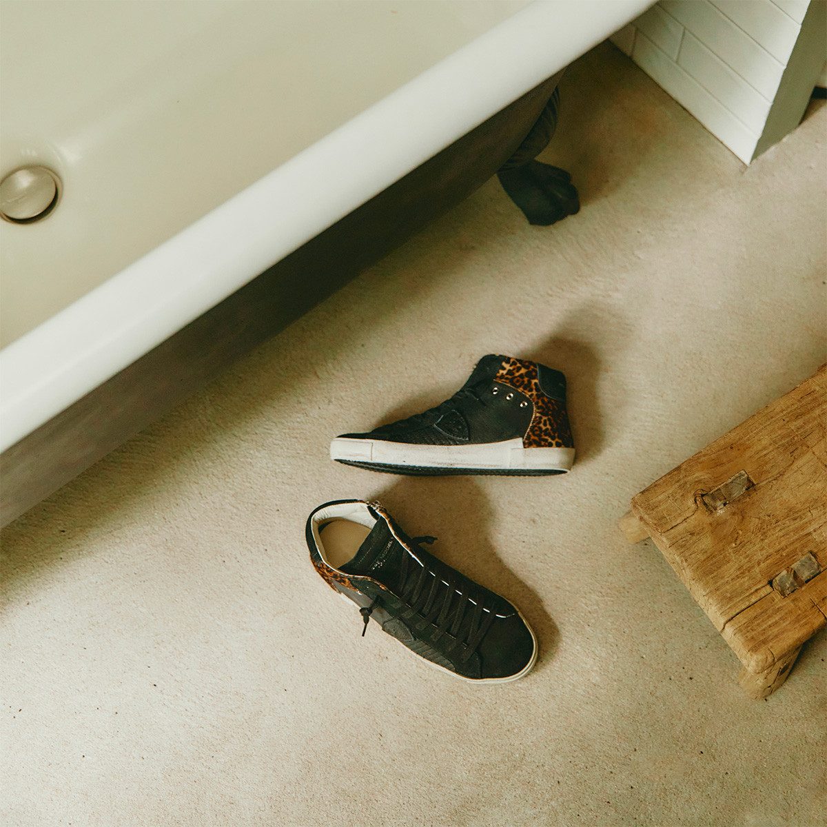 PHILIPPE MODEL Philippe Model PRSX HIGH, Sneaker, Schwarz, Damen Sneaker