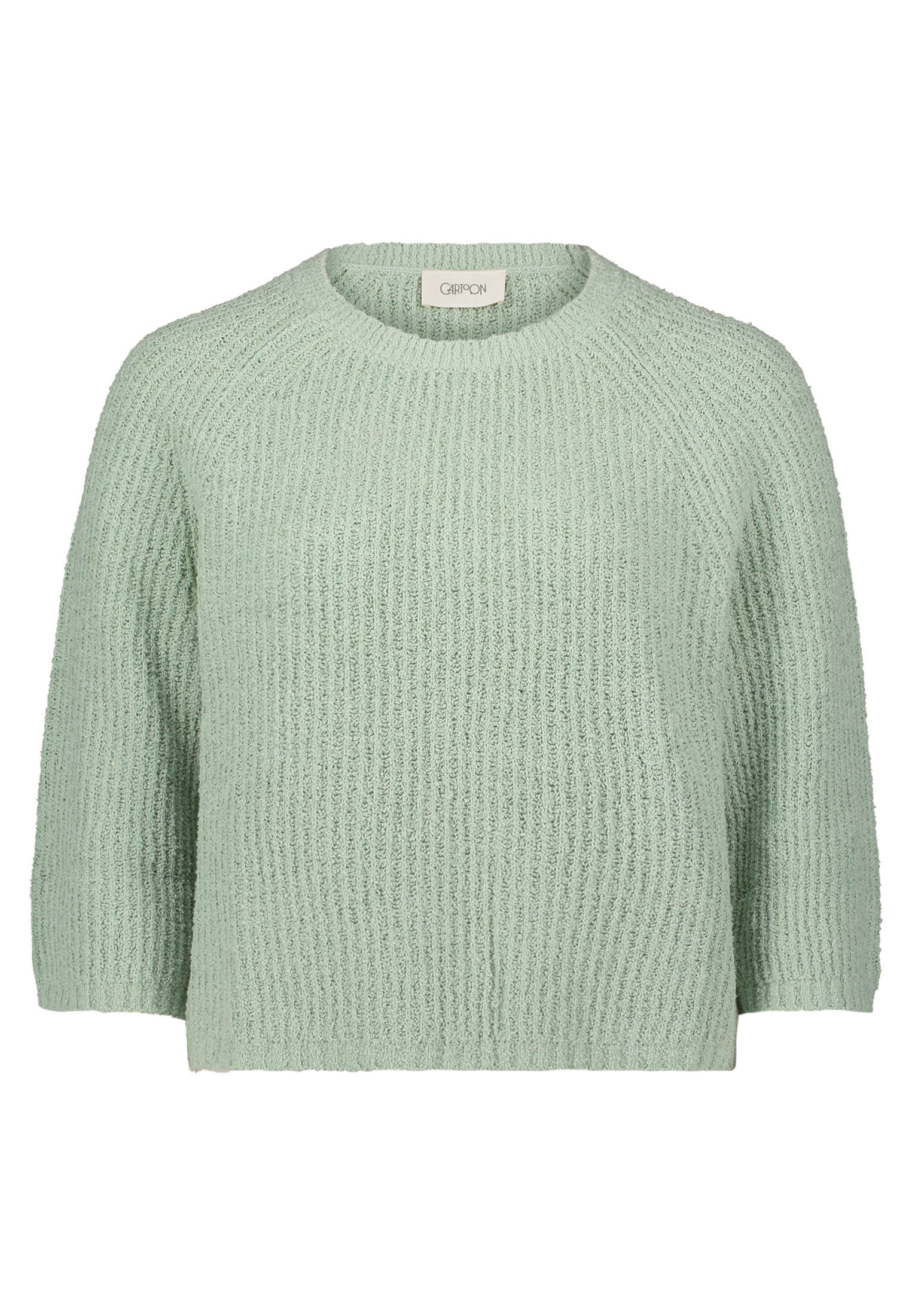 Cartoon Strickpullover Cartoon Strickpullover mit Rundhalsausschnitt günstig online kaufen