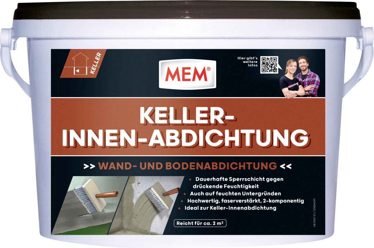 MEM Bauchemie Dichtstoff MEM Keller-Innen-Abdichtung 5 kg
