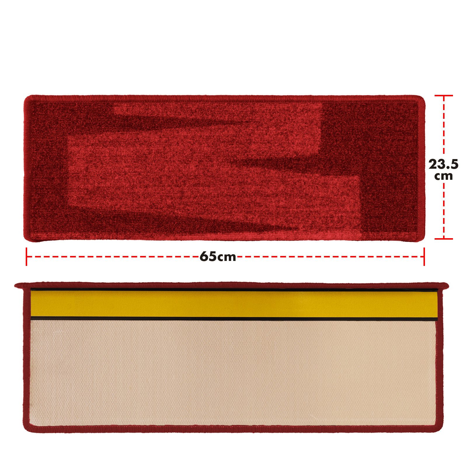 Karat Stufenmatte Hastings, Treppenschutz, Rechteckig, Höhe: 8.5 mm, aus Po günstig online kaufen