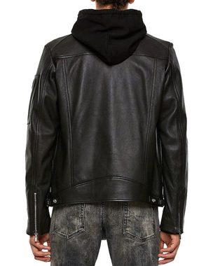 Diesel Lederjacke Biker Look Schafsleder - L-CASE-KA