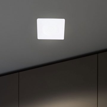 etc-shop LED Einbaustrahler, LED-Leuchtmittel fest verbaut, Warmweiß, Einbaustrahler Deckenlampe Wohnzimmerlampe Einbauspot