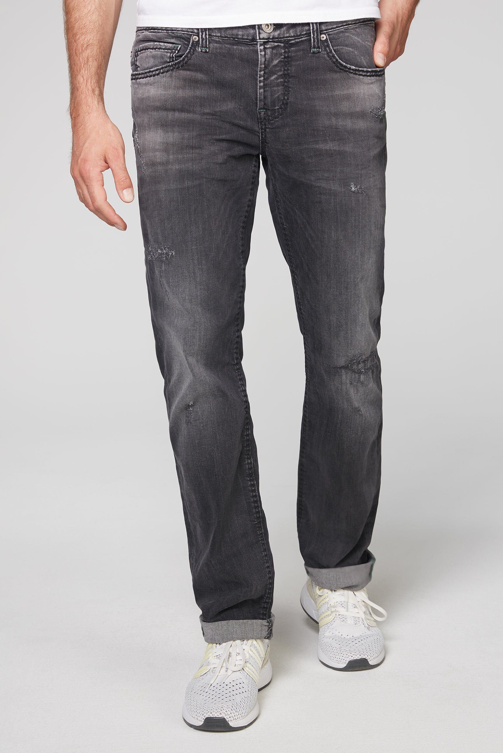 CAMP DAVID Regular-fit-Jeans mit breiten Nähten | OTTO