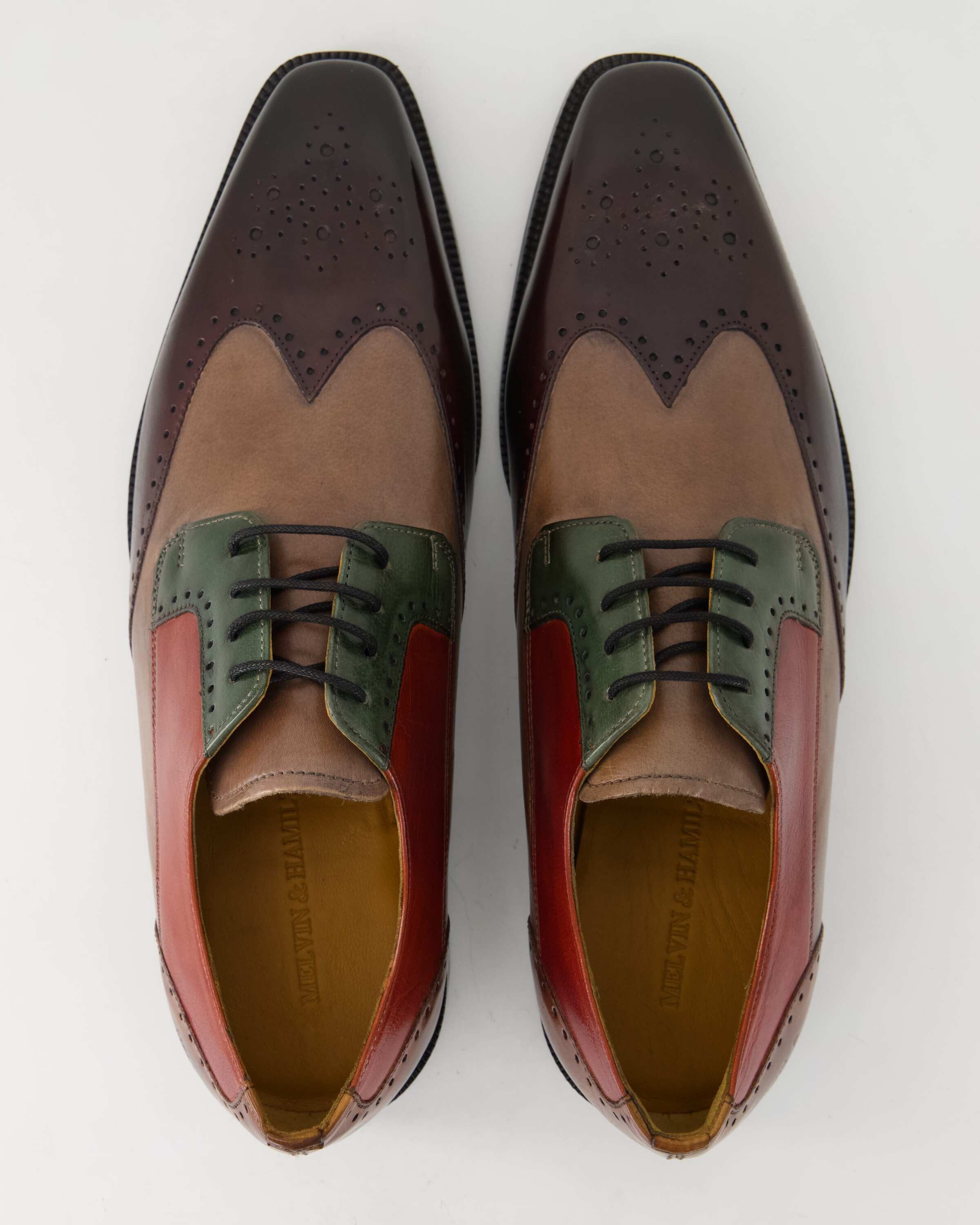 Melvin & Hamilton 129682 Schnürschuh Obermaterial: Leder