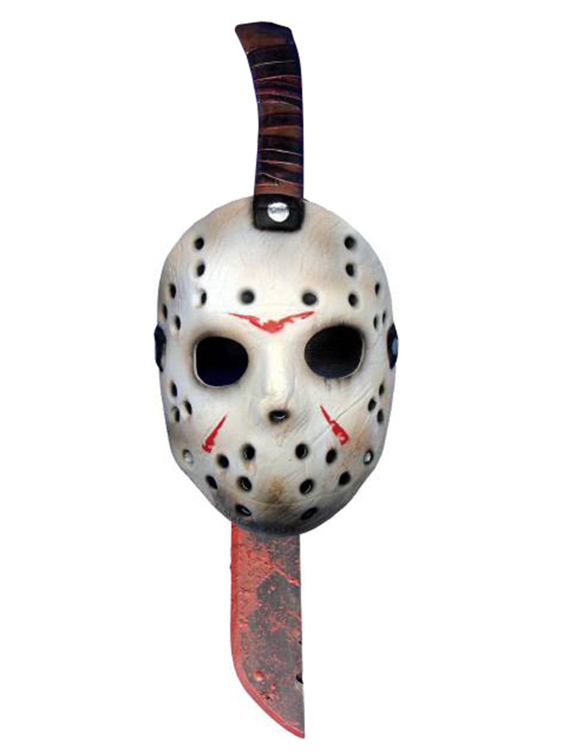 Rubie´s Monster-Kostüm Freitag der 13. Maske und Machete Halloween-Lizenzartikel