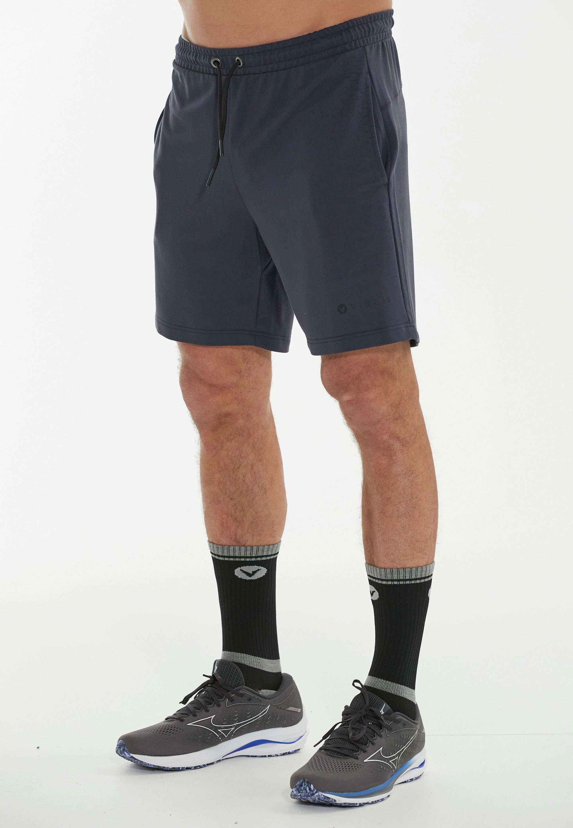 Virtus Shorts Patrick V2 mit verstellbarem Tunnelzug dunkelblau