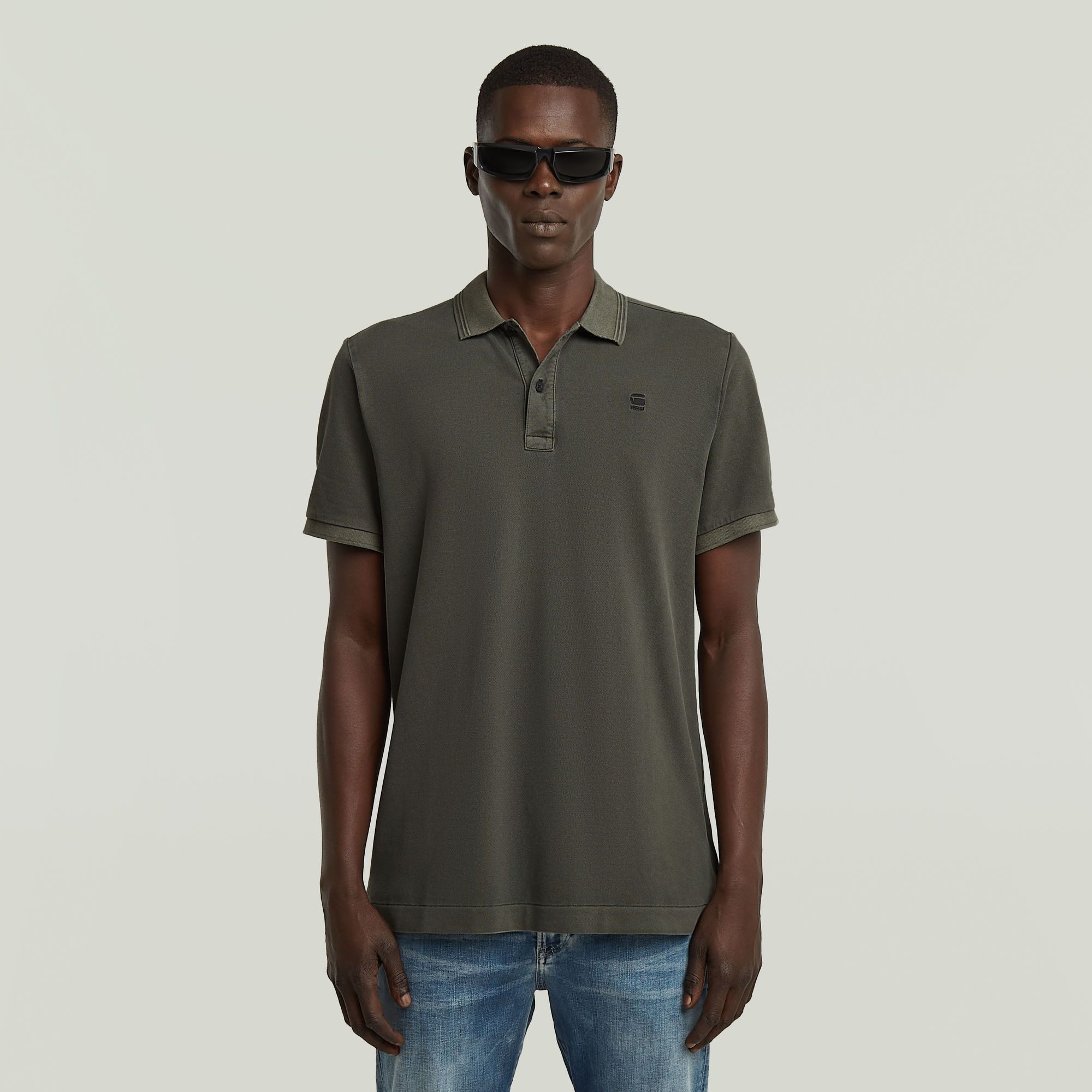 G-STAR Poloshirt Dunda slim fit Logoprägung günstig online kaufen