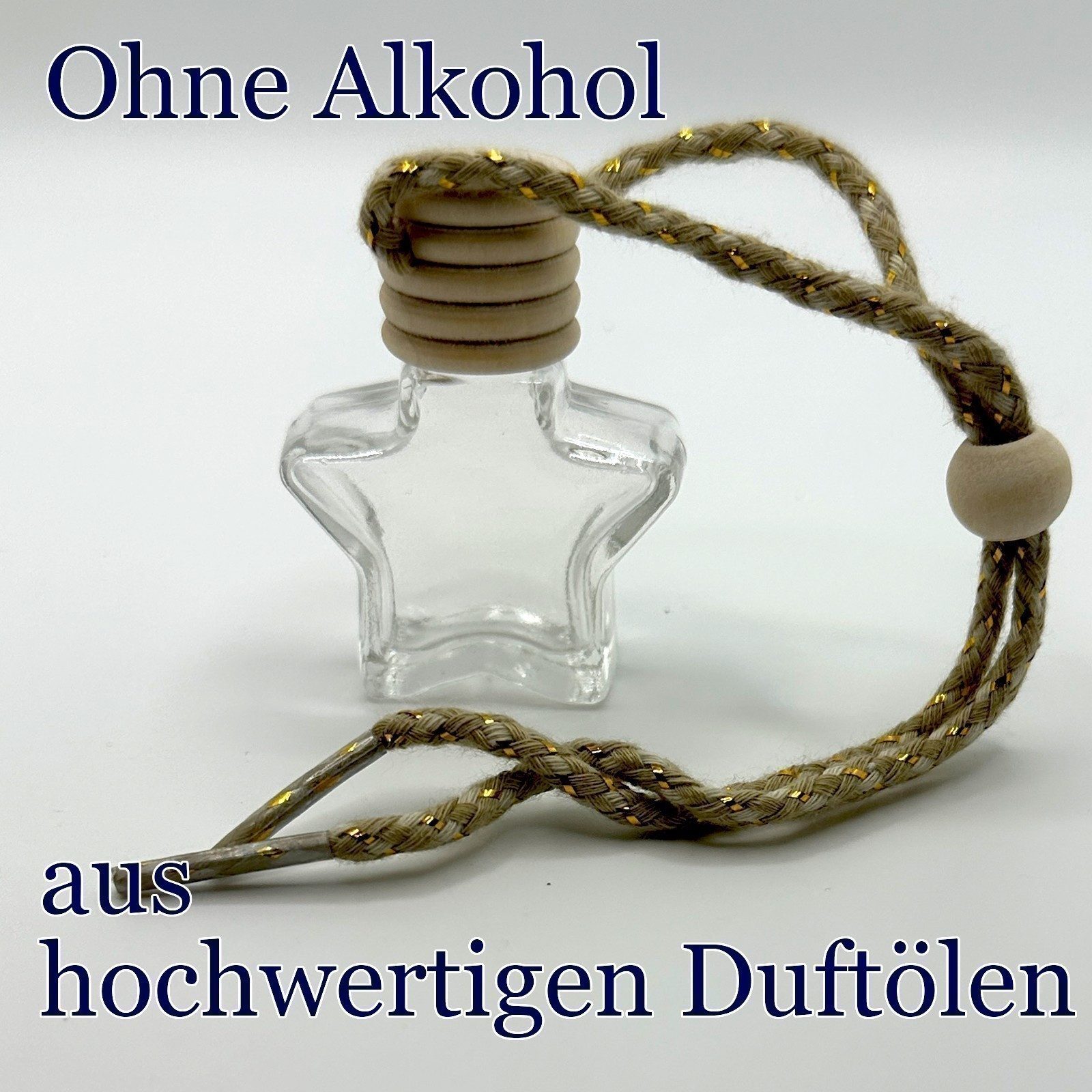 WonderWax Raumduft WonderWax® Autoduft Stern 9 ml, (Nacht des Mannes), Duftrichtung: Die Nacht des Mannes