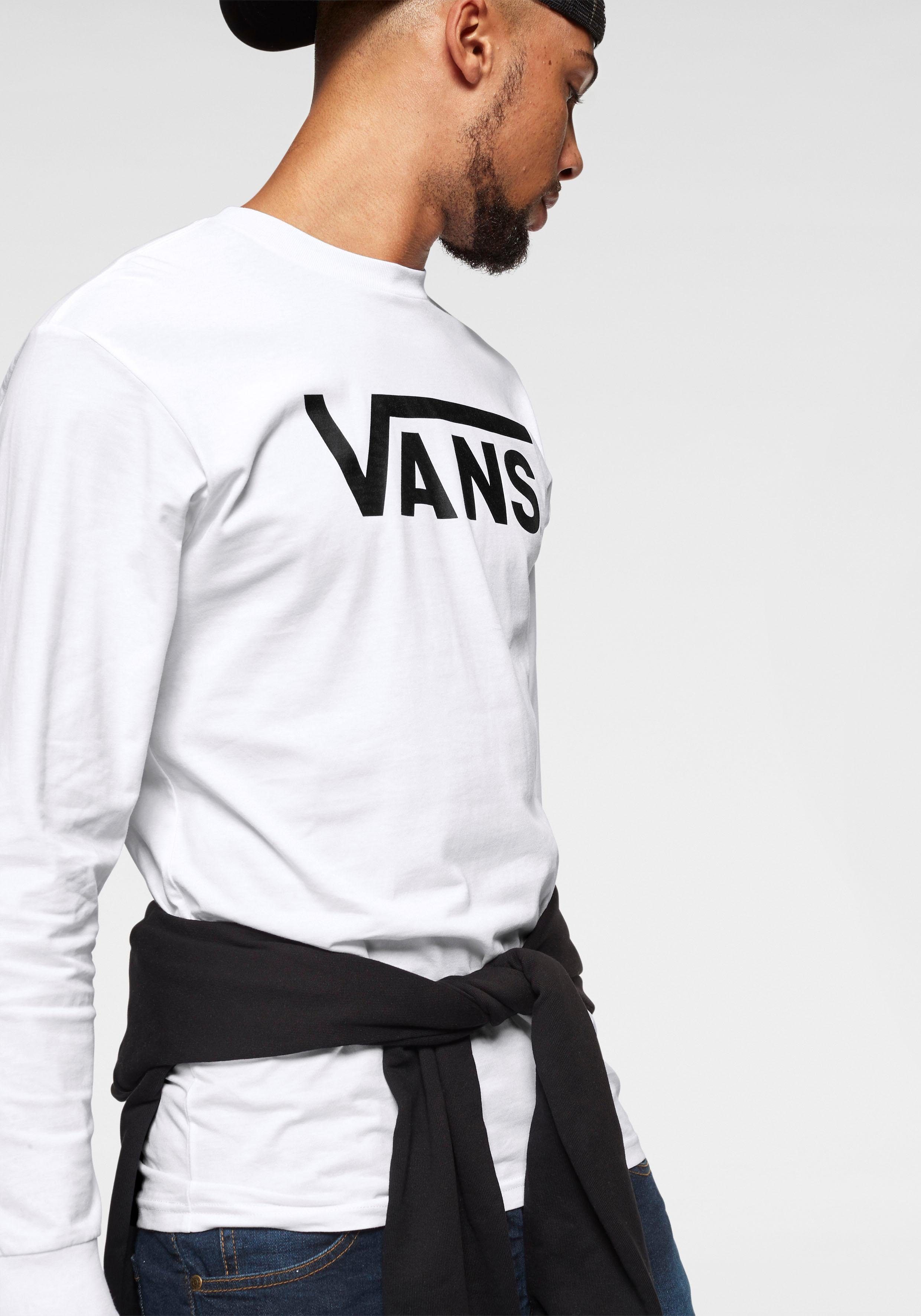 Vans Langarmshirt VANS CLASSIC LS mit großem Logoprint günstig online kaufen