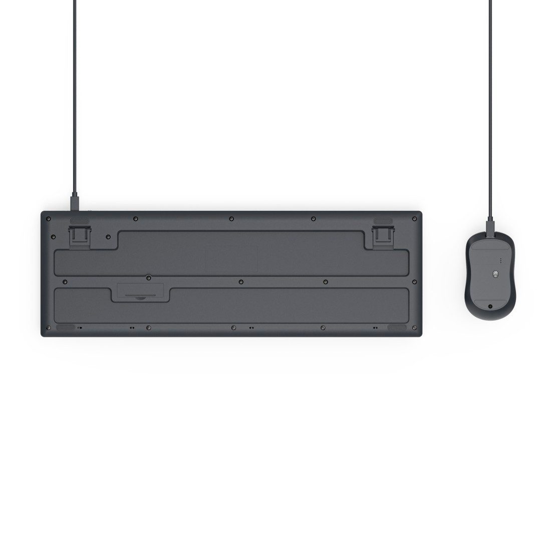Hama USB-Tastatur-Maus-Set "CKM-200" Tastatur- und Maus-Set, (kabelgebunden, DE)