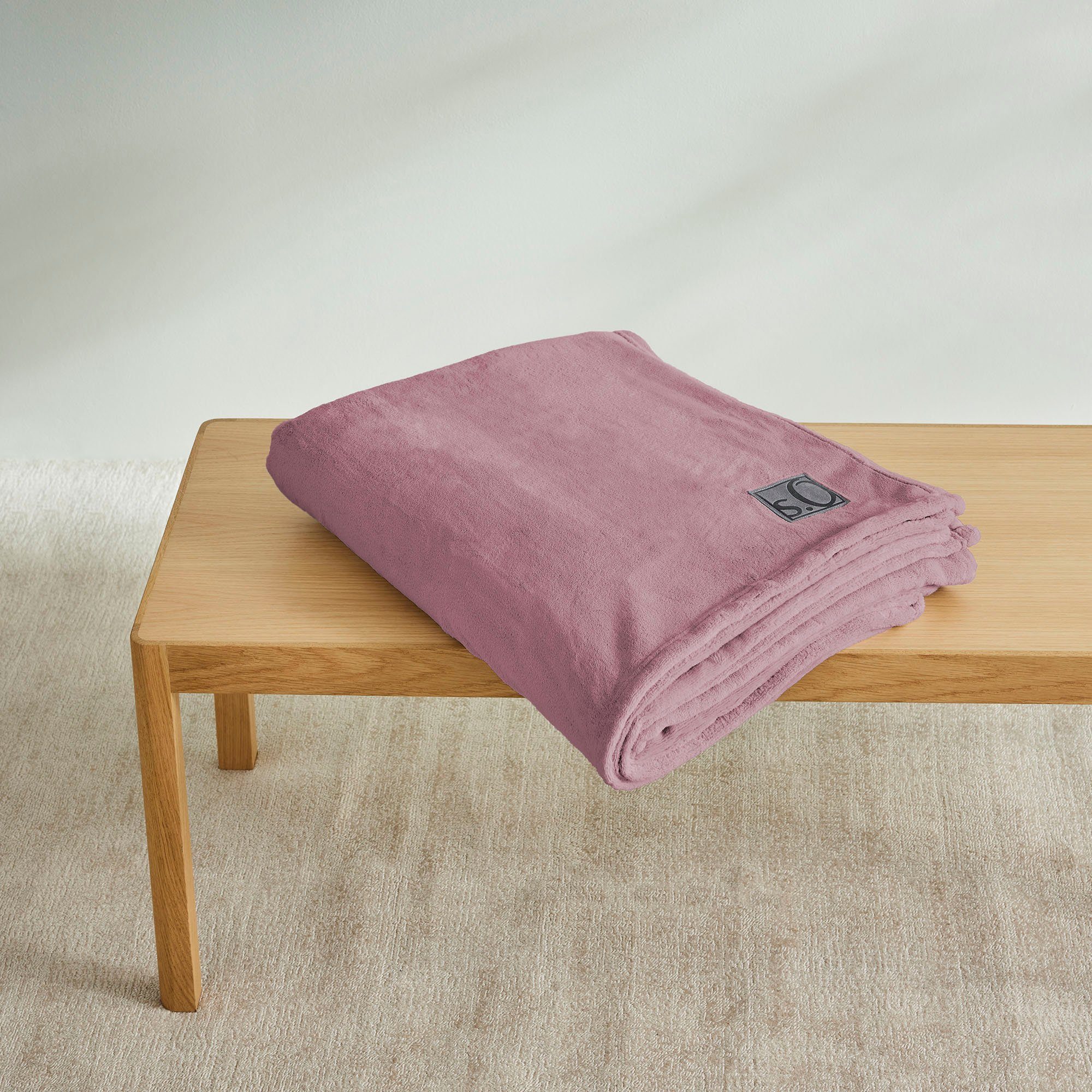 Wohndecke s.Oliver Decke Kuschelsoft, s.Oliver, 150 x 200 cm, in bunten Farben, weich, 330g/m² – Bild 2 von 5