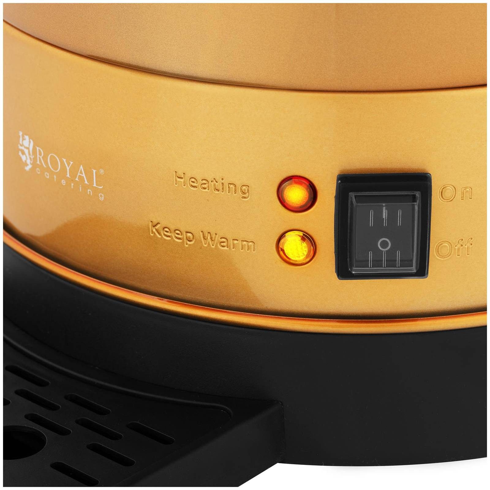 Royal Catering Filterkaffeemaschine RC-WBDWTC14GO, 14l Kaffeekanne, verschiedene Größen