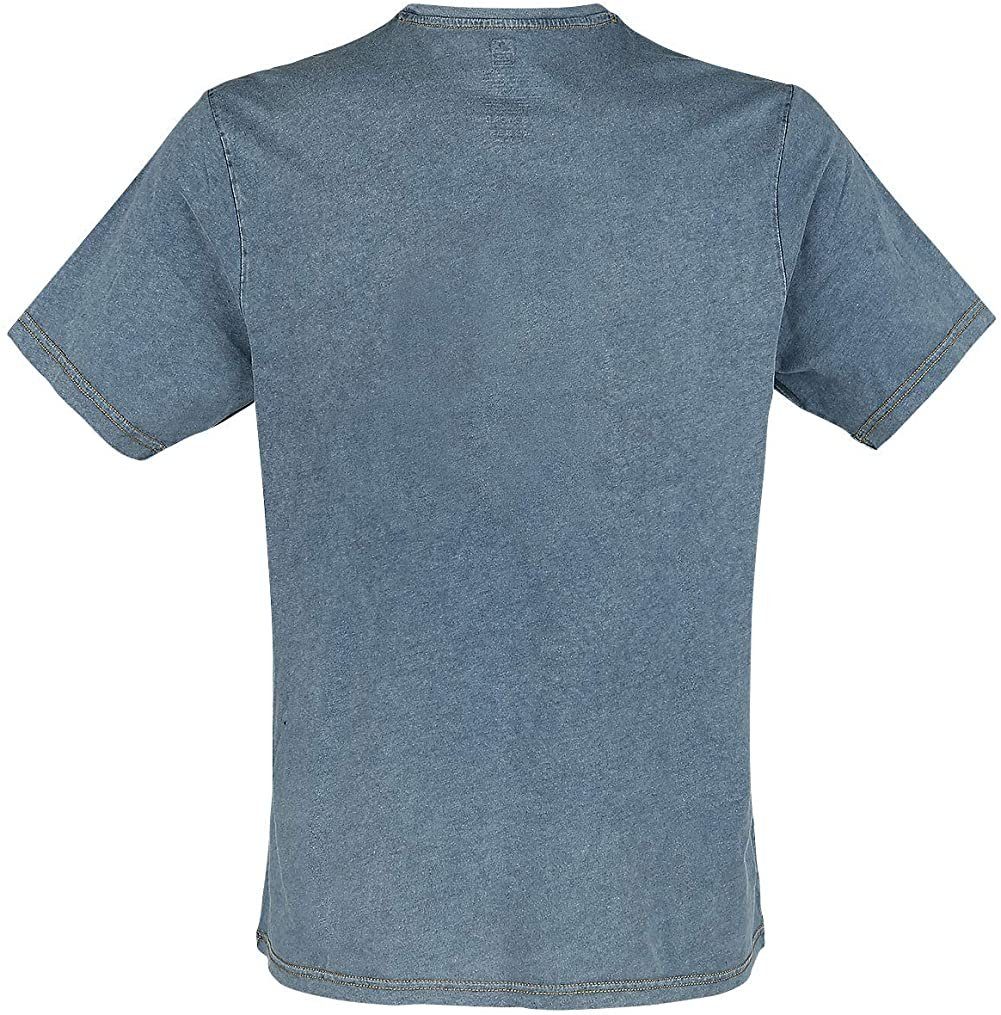 Playstation Print-Shirt PLAYSTATION T-Shirt Vintage blue Logo PS4 PS5 Gr. S günstig online kaufen