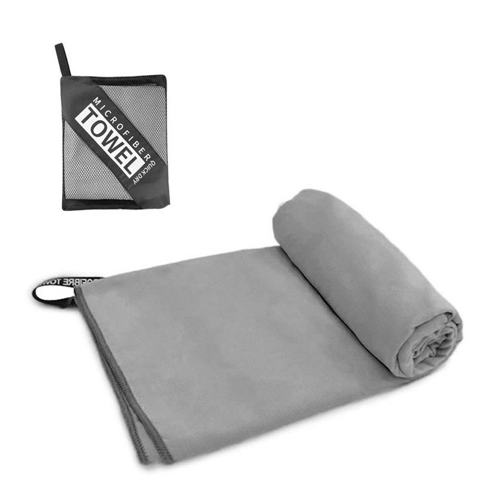 Strandtuch Mikrofaser Handtuch Set-180x80cm+80x40cm, Strandtuch
