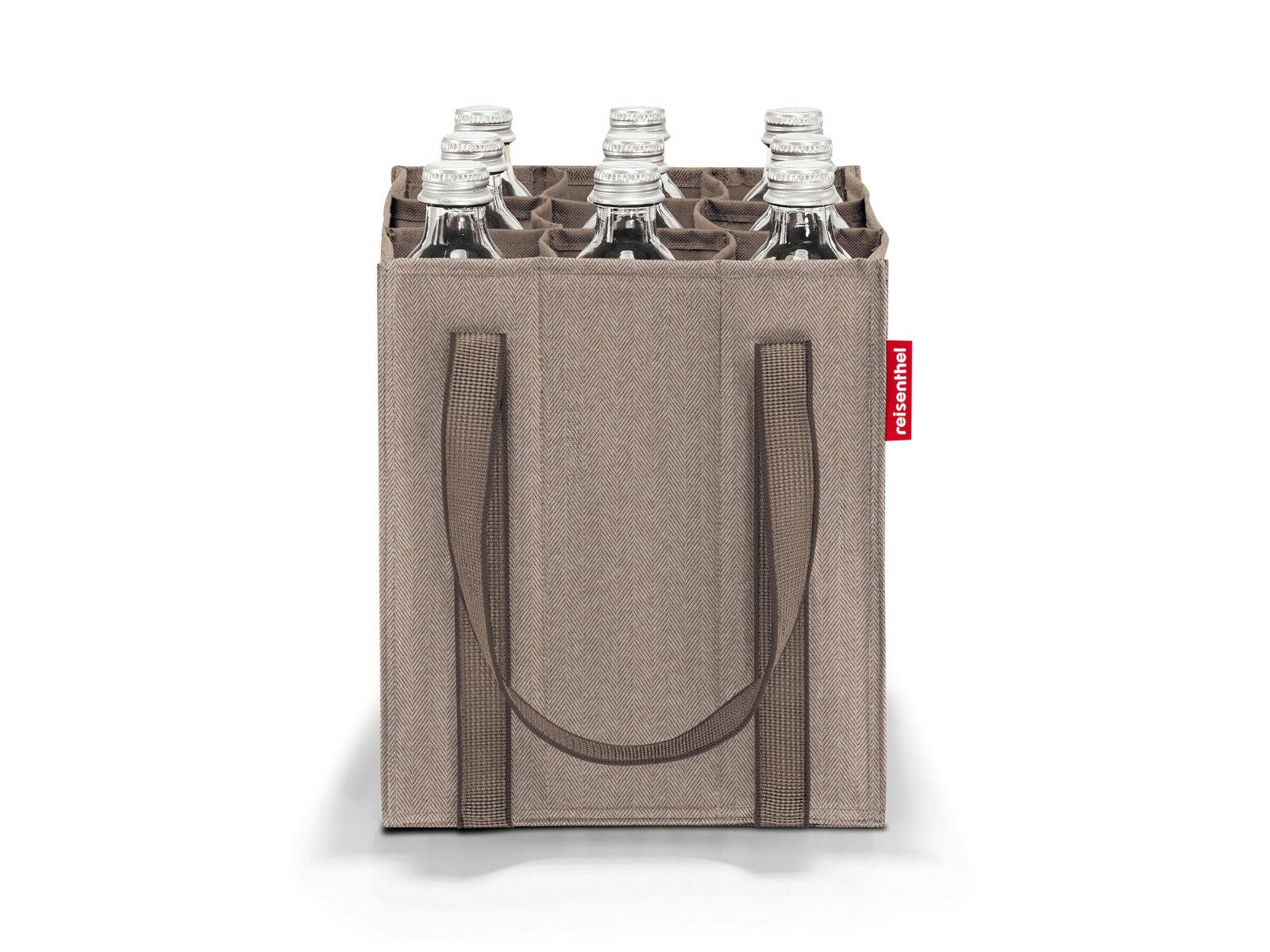 REISENTHEL® Tragetasche bottlebag herringbone mokka günstig online kaufen