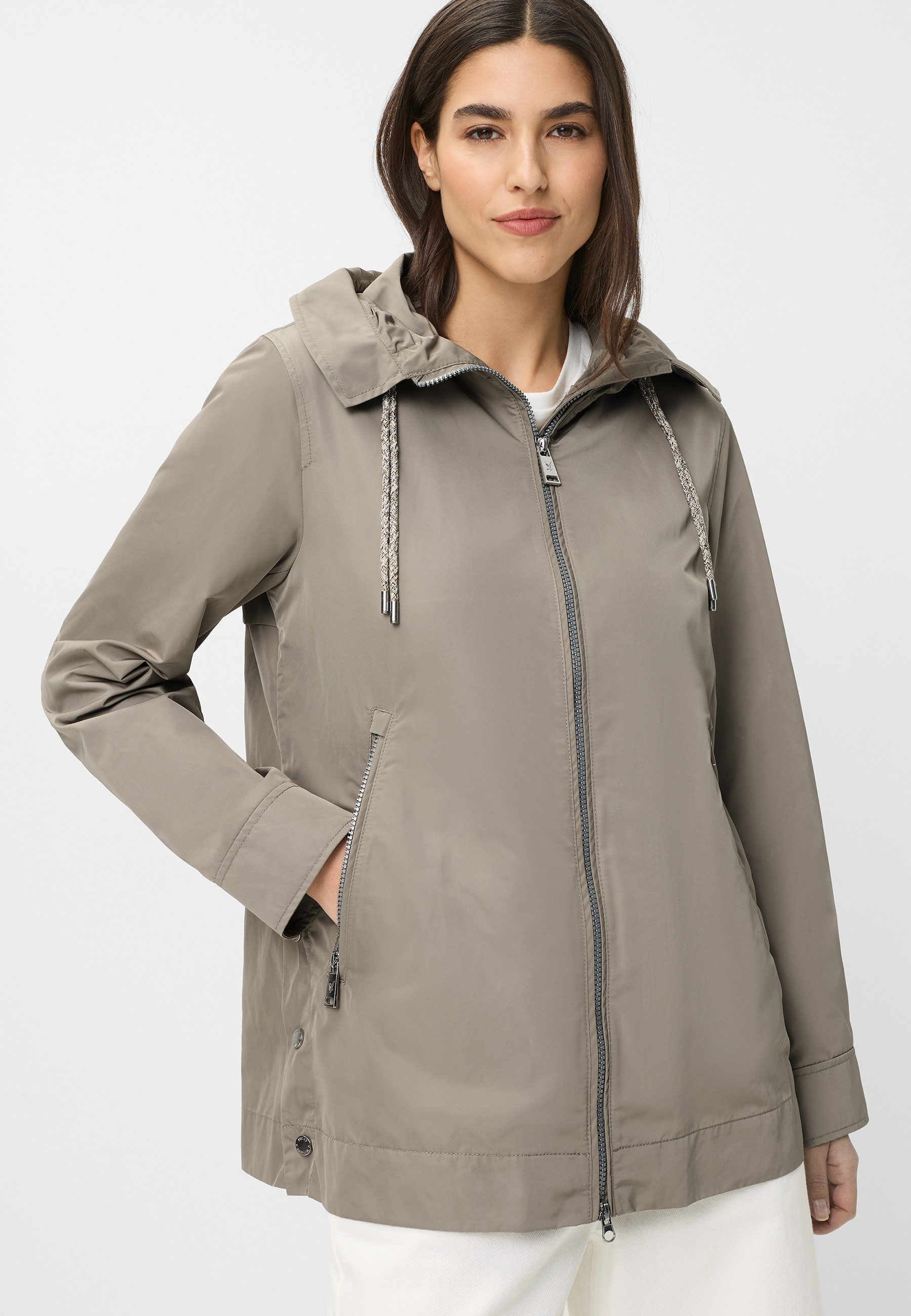 Fuchs Schmitt Outdoorjacke Cityjacke Übergangsjacke mit sportiver Kapuze