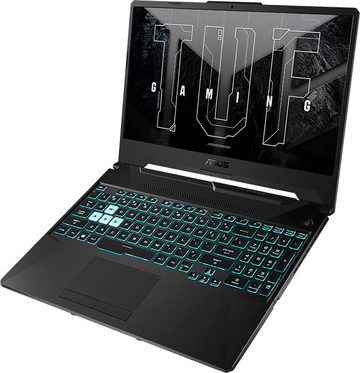 Asus TUF Gaming A15 Laptop, Full HD IPS-Display, 16GB RAM, Windows 11 Home, Gaming-Notebook (39,6 cm/15,6 Zoll, AMD Ryzen 5 7535HS, GeForce RTX 3050, 512 GB SSD, FA506NC-HN001W R5-7535HS)