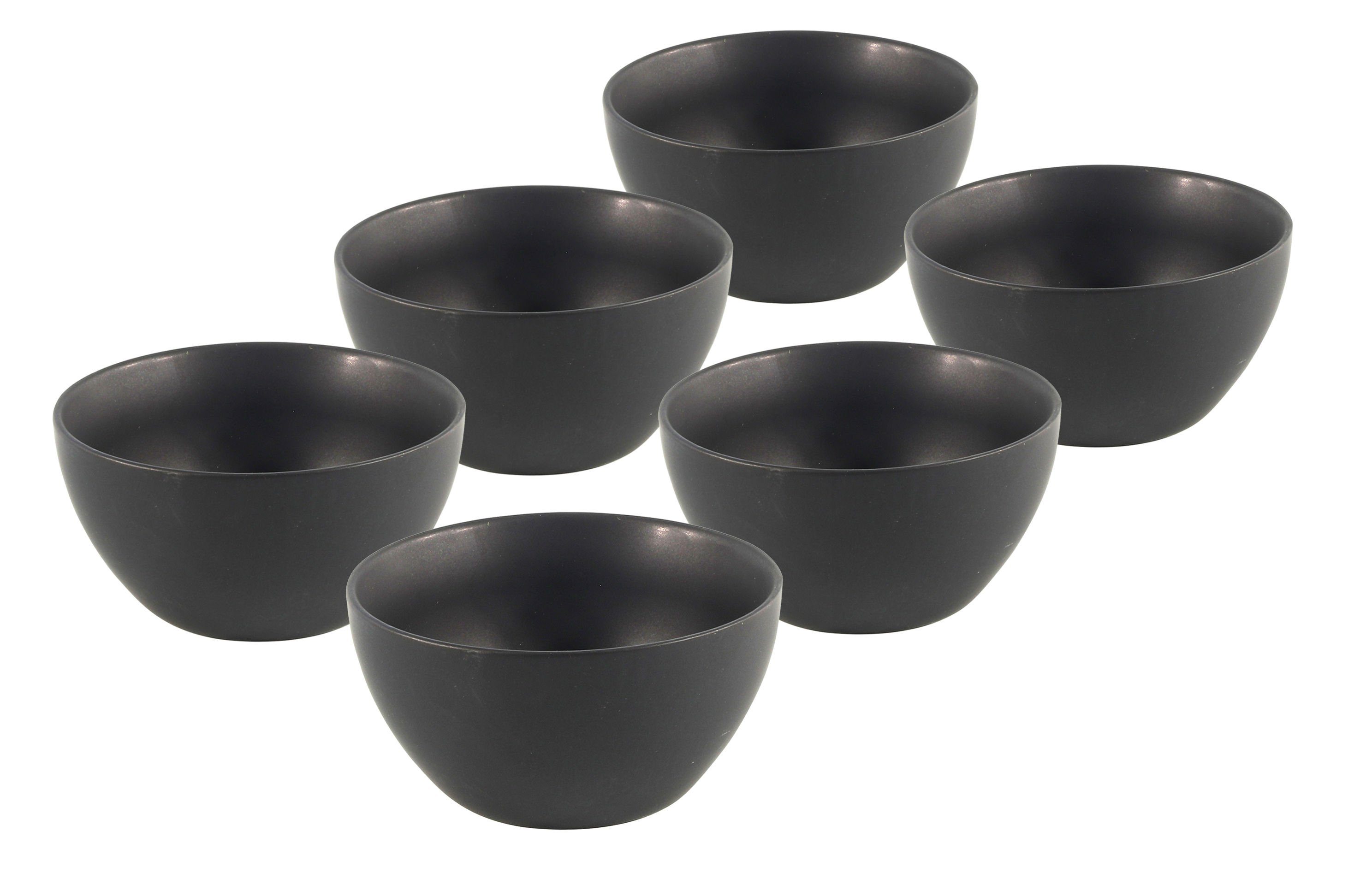 Kombiservice Keramik Teller Set eckig - 6er Set