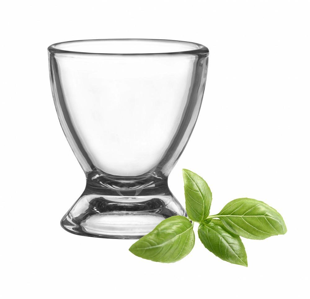 Sendez Eierbecher 6 Eierbecher aus Glas Eierständer Eierhalter Glaseierbecher, (6-tlg)