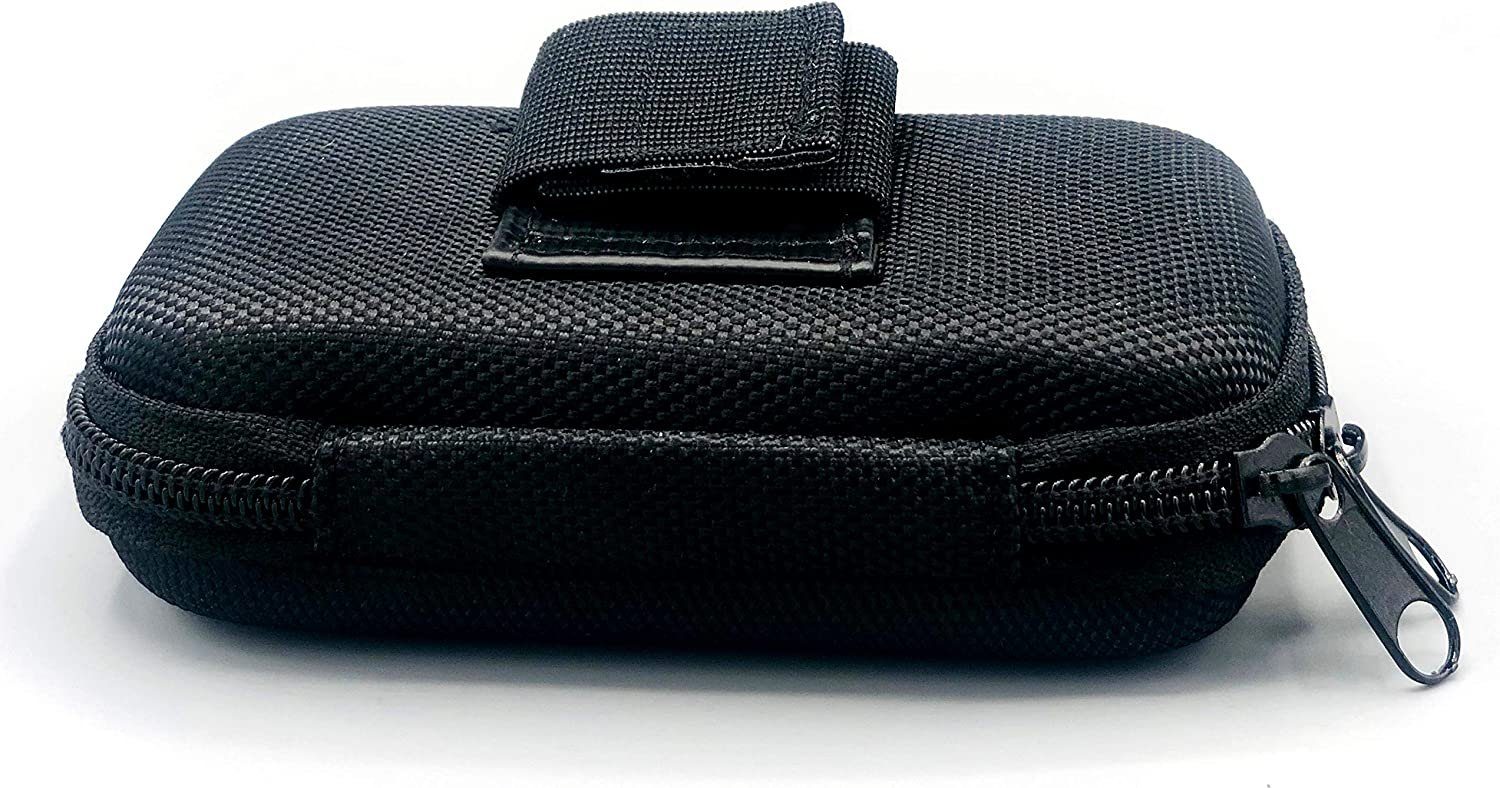 SEWAS Diabetic Care Aufbewahrungstasche Tasche Hardcase Gürteltasche Freestyle Libre Messgerät 3, Gürtelschlaufe, Stoßfest, passgenau, wasserabweisend – Bild 4 von 5
