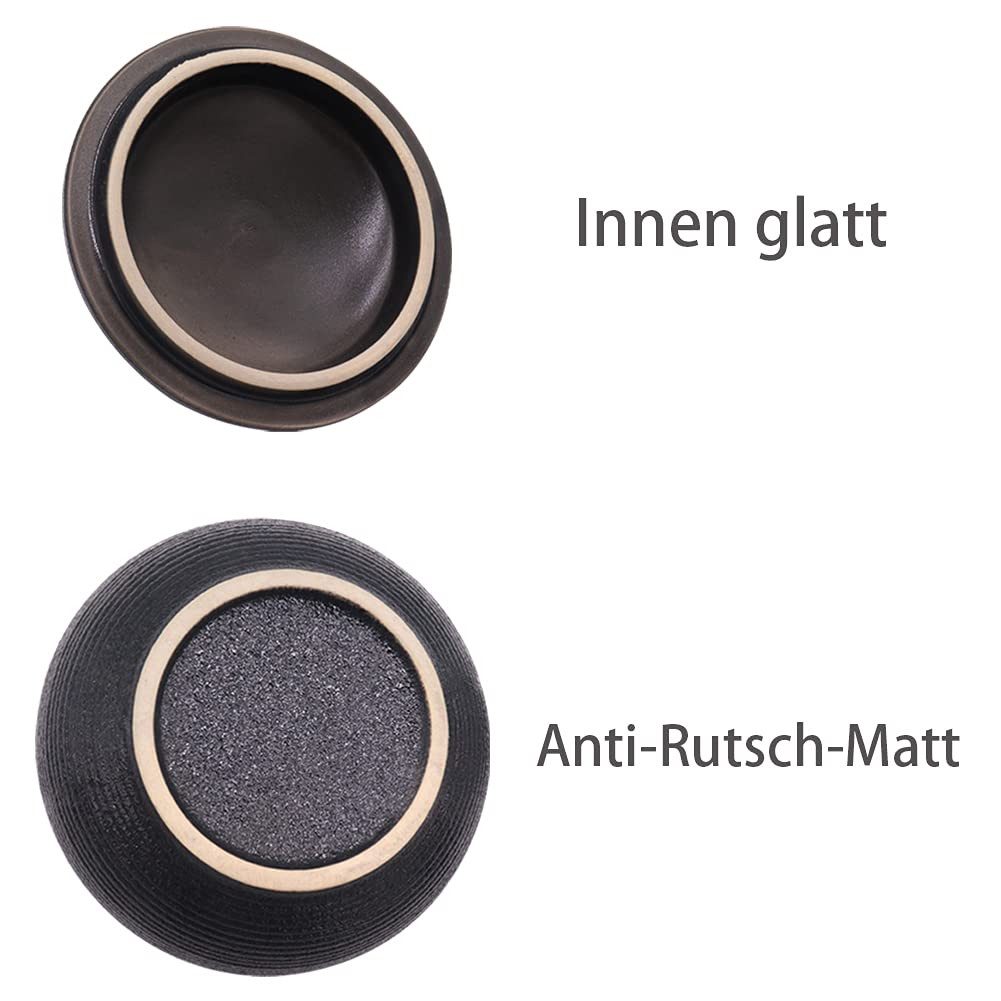 SURFOU Aschenbecher Aschenbecher für draussen mit deckel groß keramik outdoor aschenbecher, Wind- und geruchsdichter Aschenbecher für Draußen, Zuhause und Büro