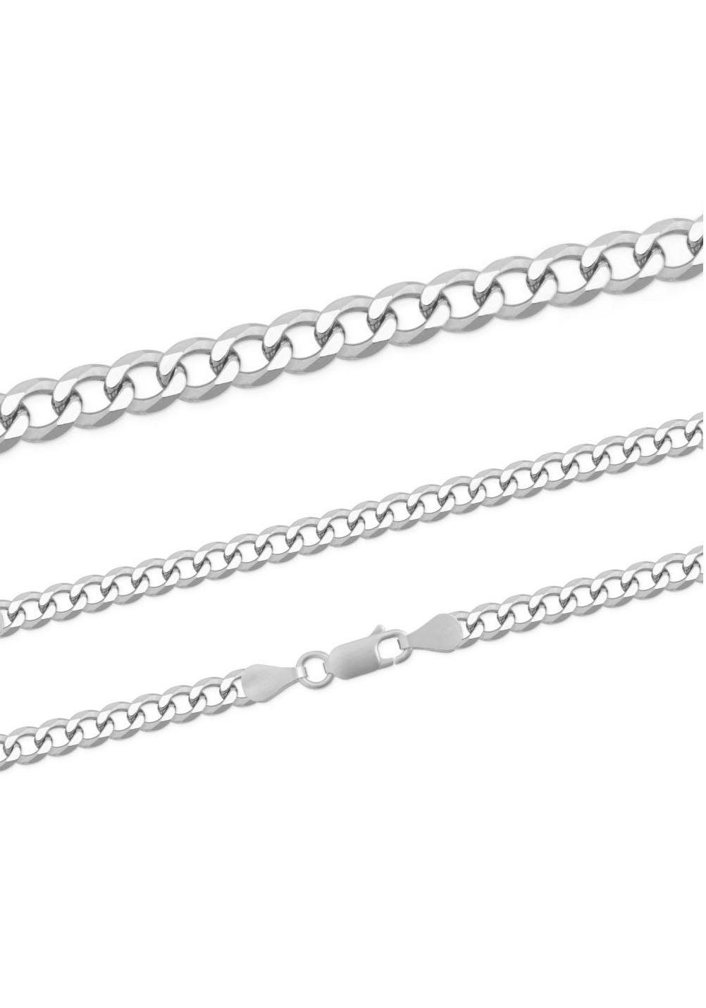 Firetti Kette ohne Anhänger Schmuck Geschenk Silber 925 Halsschmuck Halskette Panzerkette