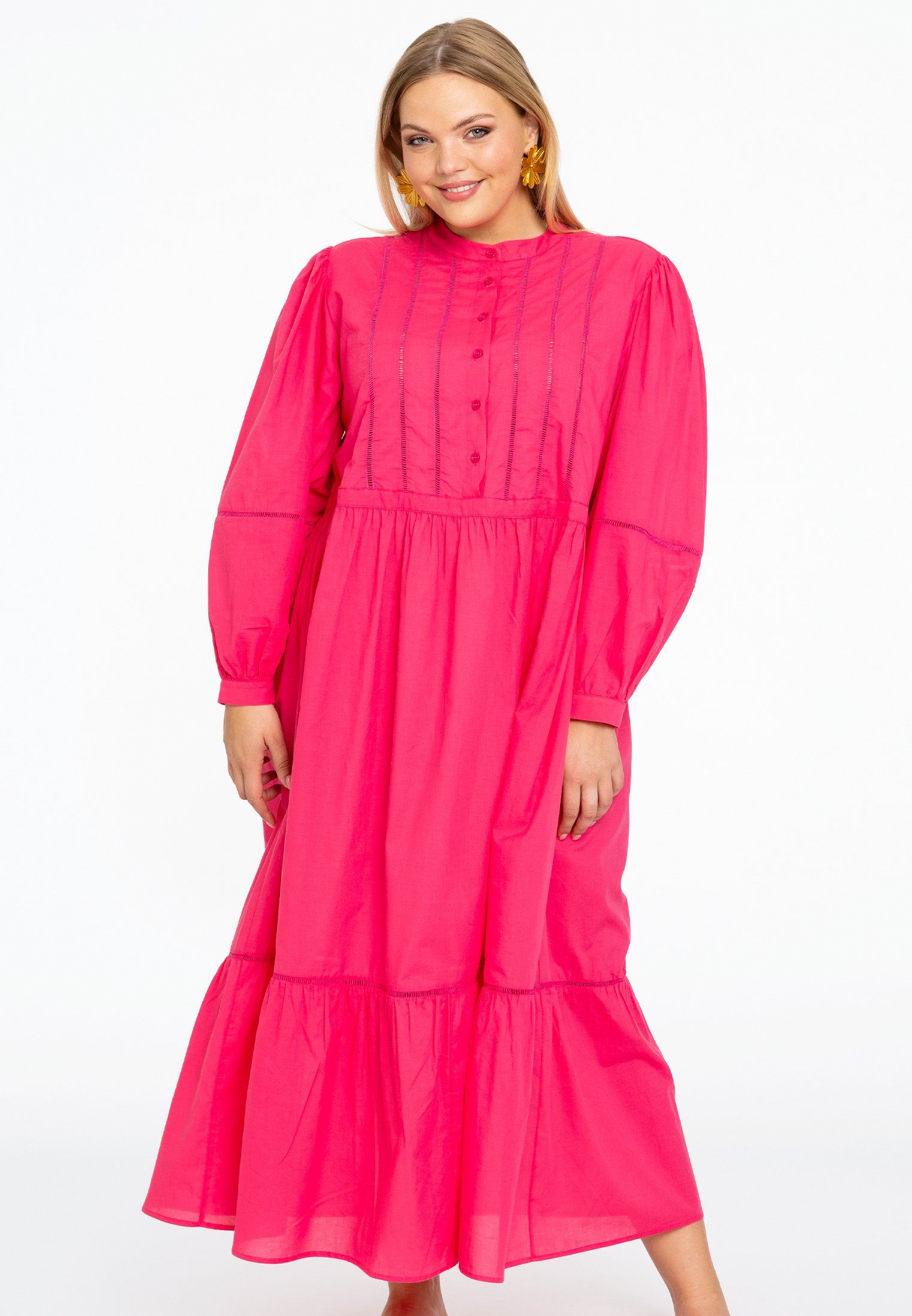 YOEK A-Linien-Kleid Damen Kleid Große Größen mehr