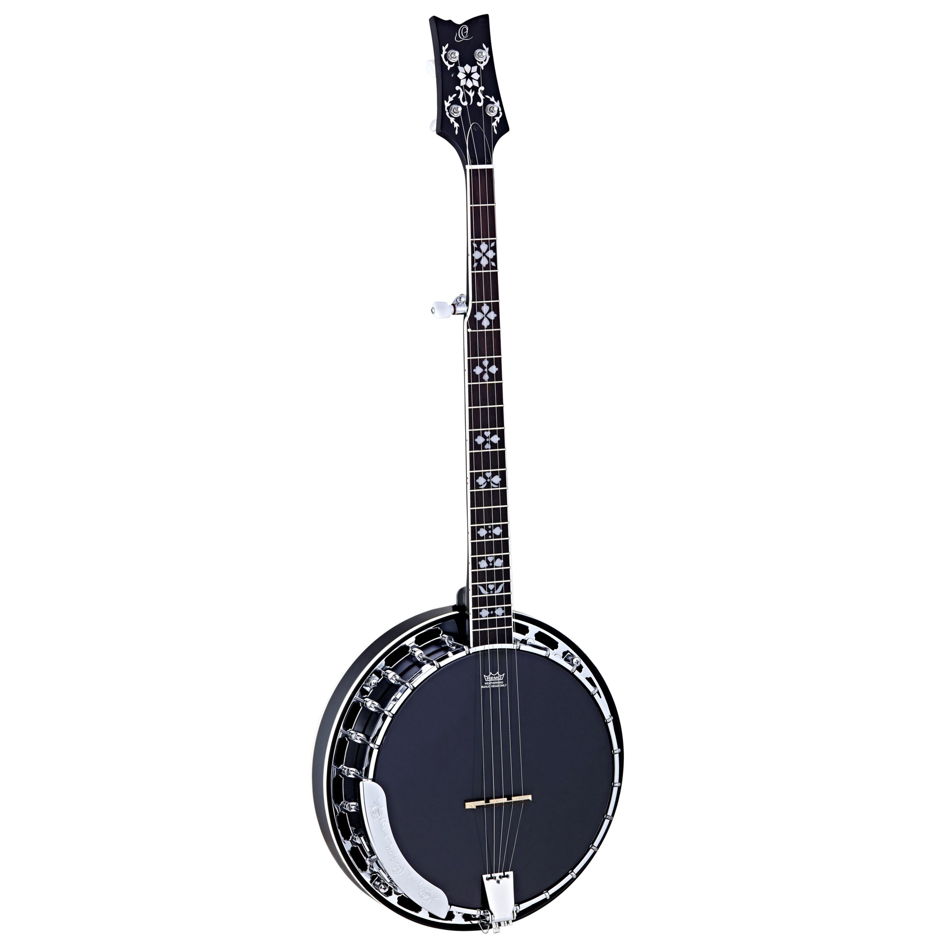 ORTEGA Guitars Banjo, OBJ450-SBK 5-String Banjo Black, inkl. Gig Bag - Banjo