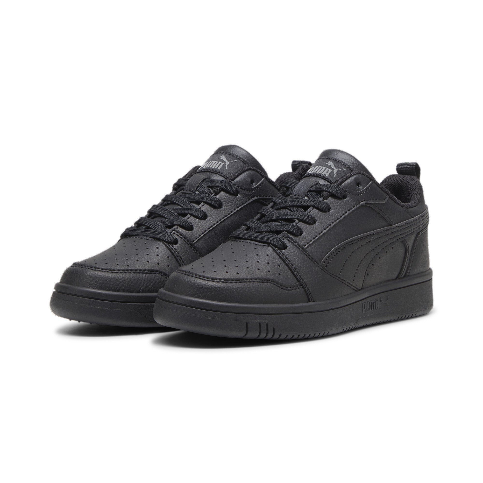 PUMA Rebound V6 Lo Sneakers Jugendliche Sneaker Black Shadow Gray