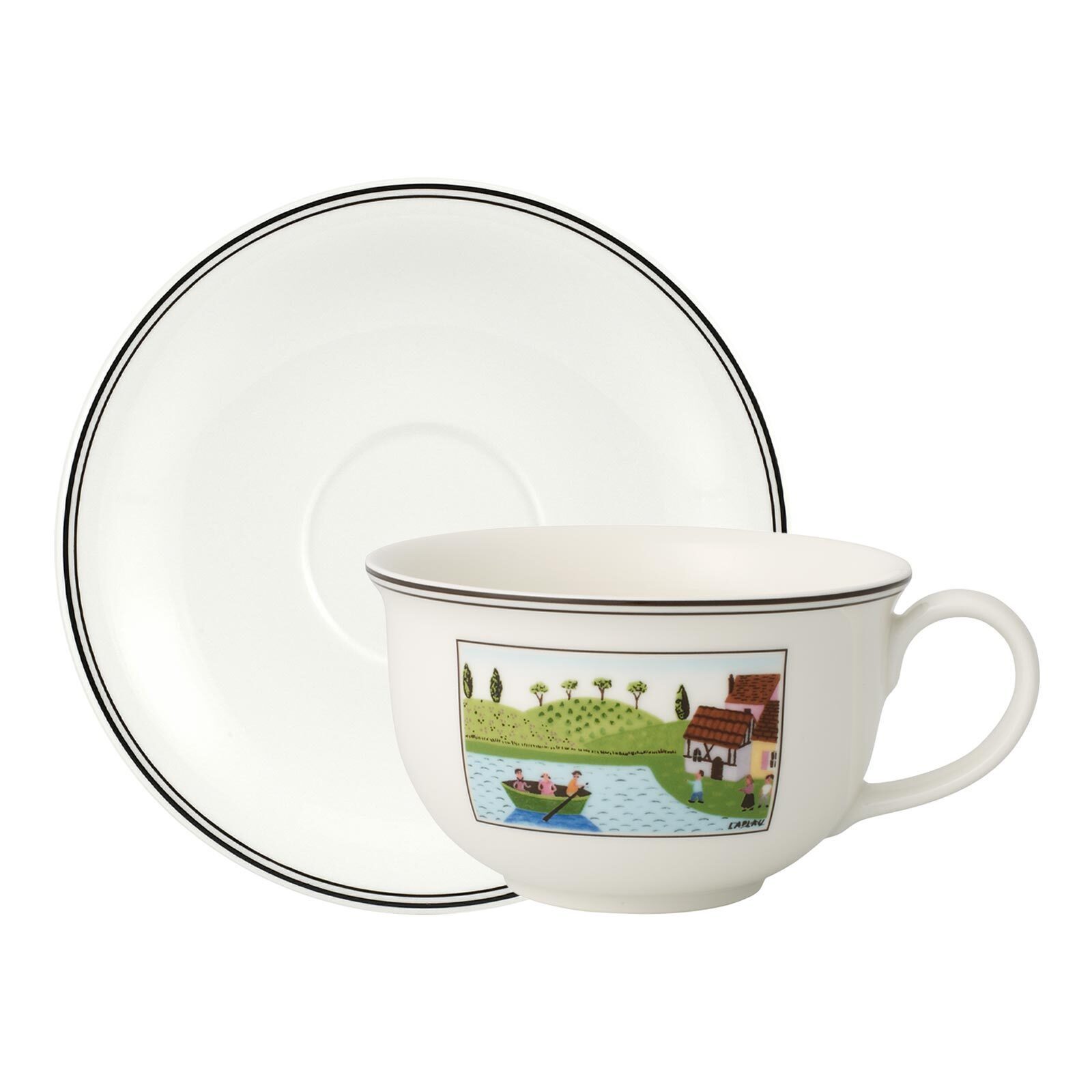 Villeroy & Boch Tasse Charm & Breakfast Design Naif, 2-tlg., Porzellan