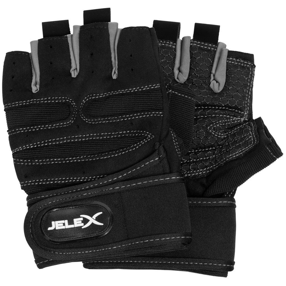 JELEX Trainingshandschuhe Fit gepolsterte Trainingshandschuhe leicht gepolsterte Handflächen