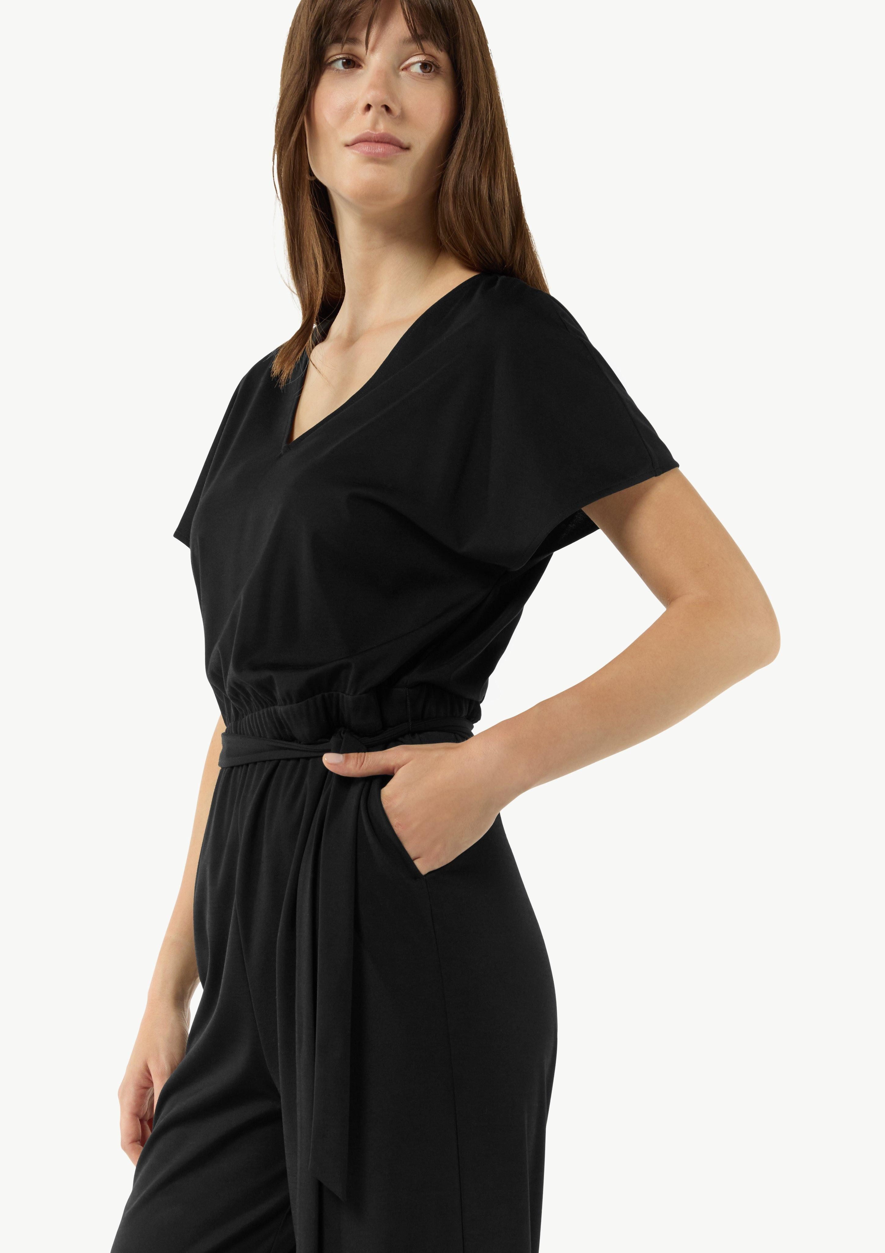 Comma Overall Jersey-Overall mit Taillengürtel im günstig online kaufen