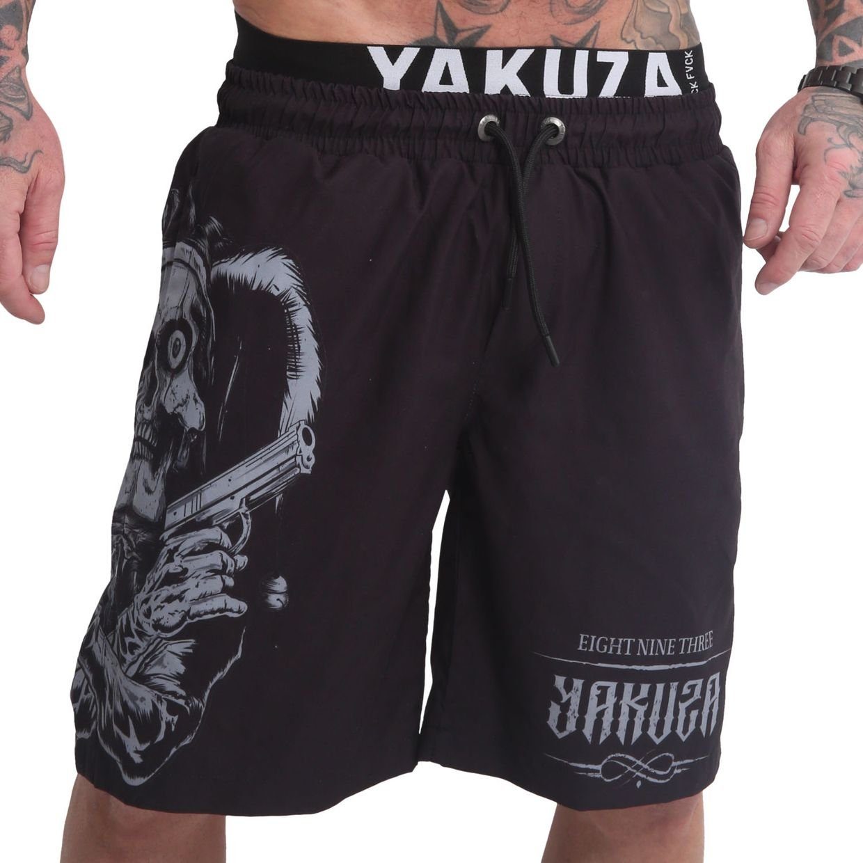 YAKUZA Badeshorts Armed Clown günstig online kaufen