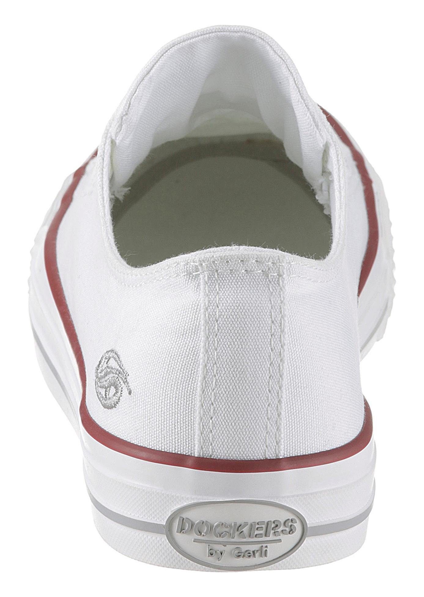 Dockers by Gerli Slip-On Sneaker Sneaker, Schlupfschuh, Freizeitschuh mit verdecktem Gummizug