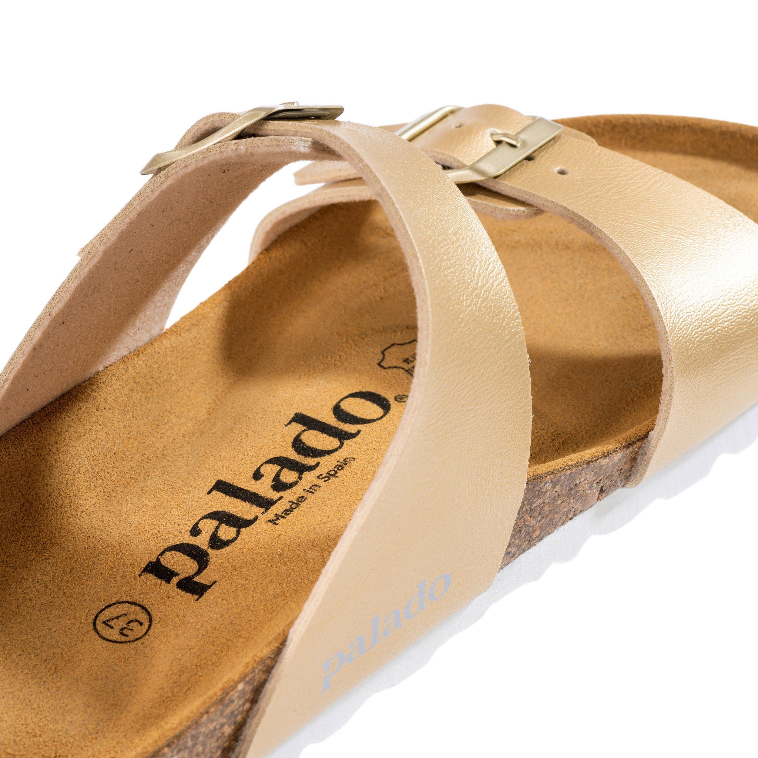 (16750151) Metallic Pantolette PF Samos Palado Gold