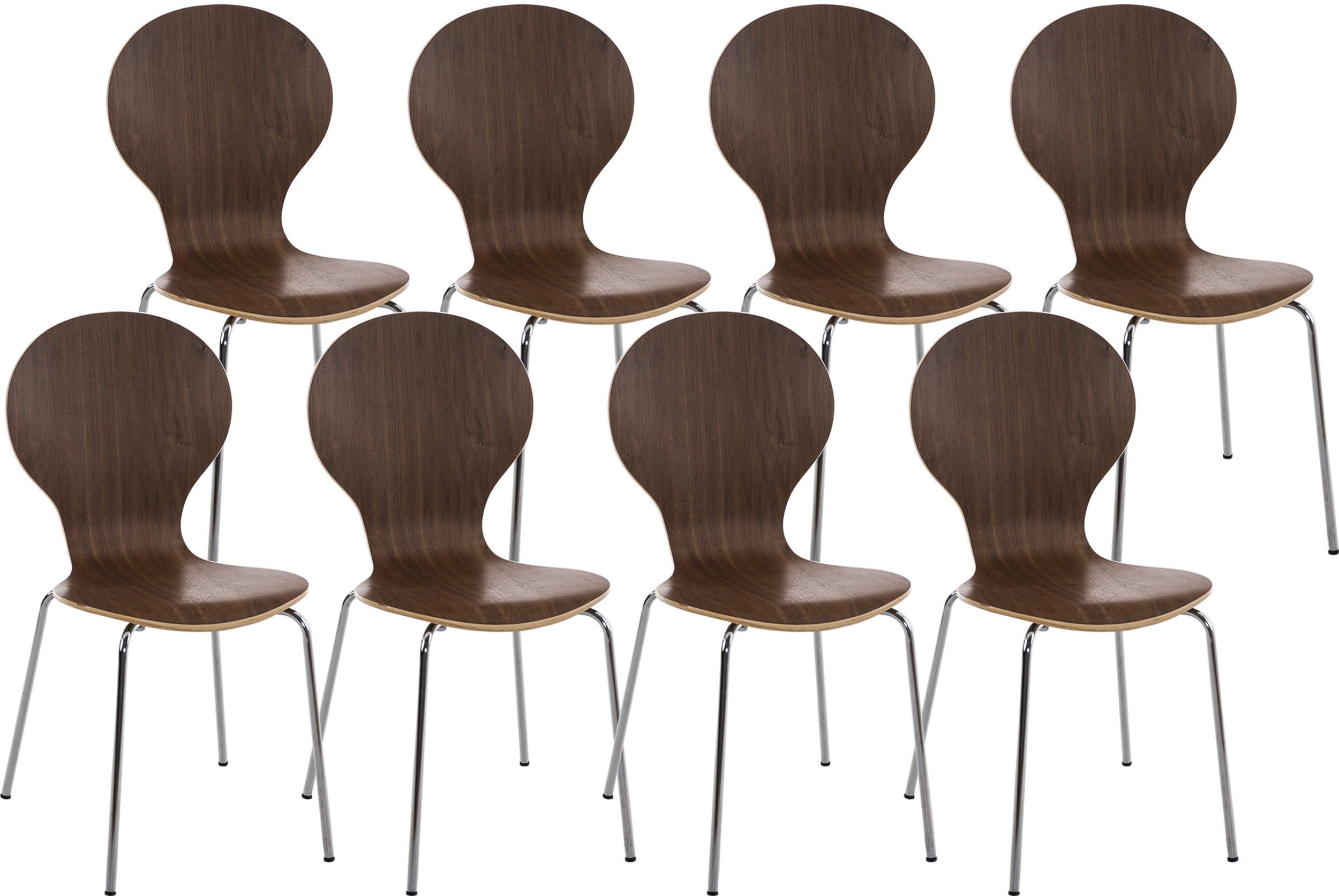 CLP Besucherstuhl Diego (8er Set, 8 günstig online kaufen