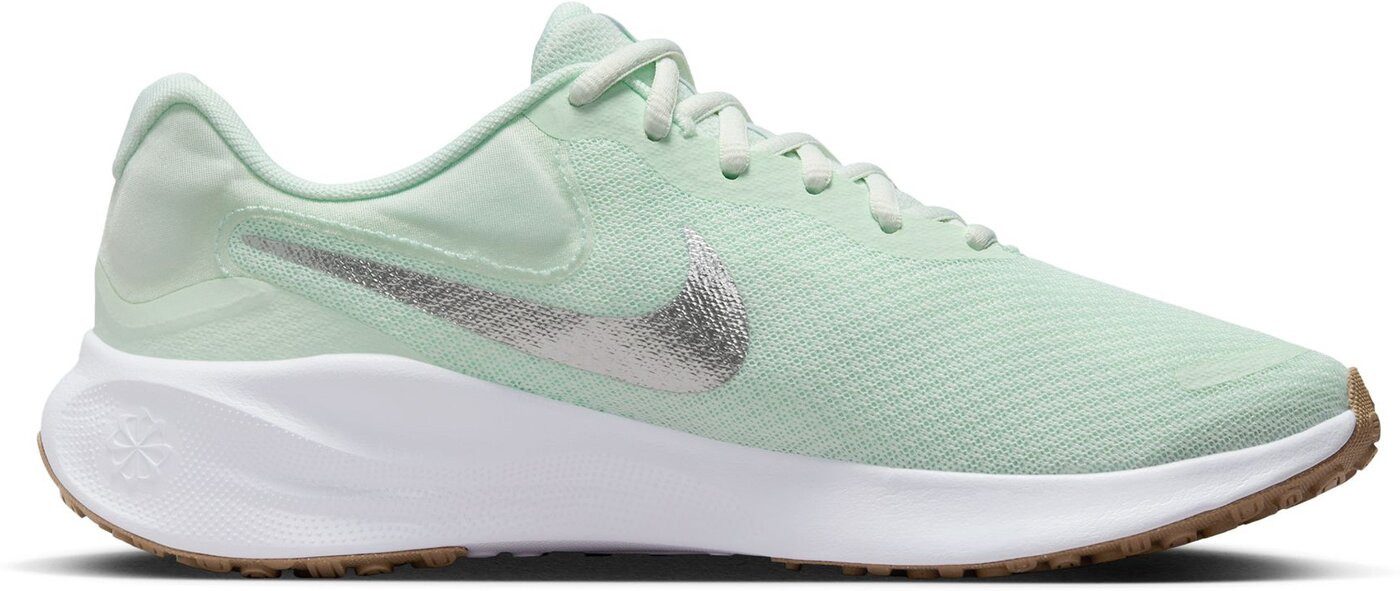 Nike W NIKE REVOLUTION 7 BARELY GREEN/METALLIC SILVER-W Laufschuh