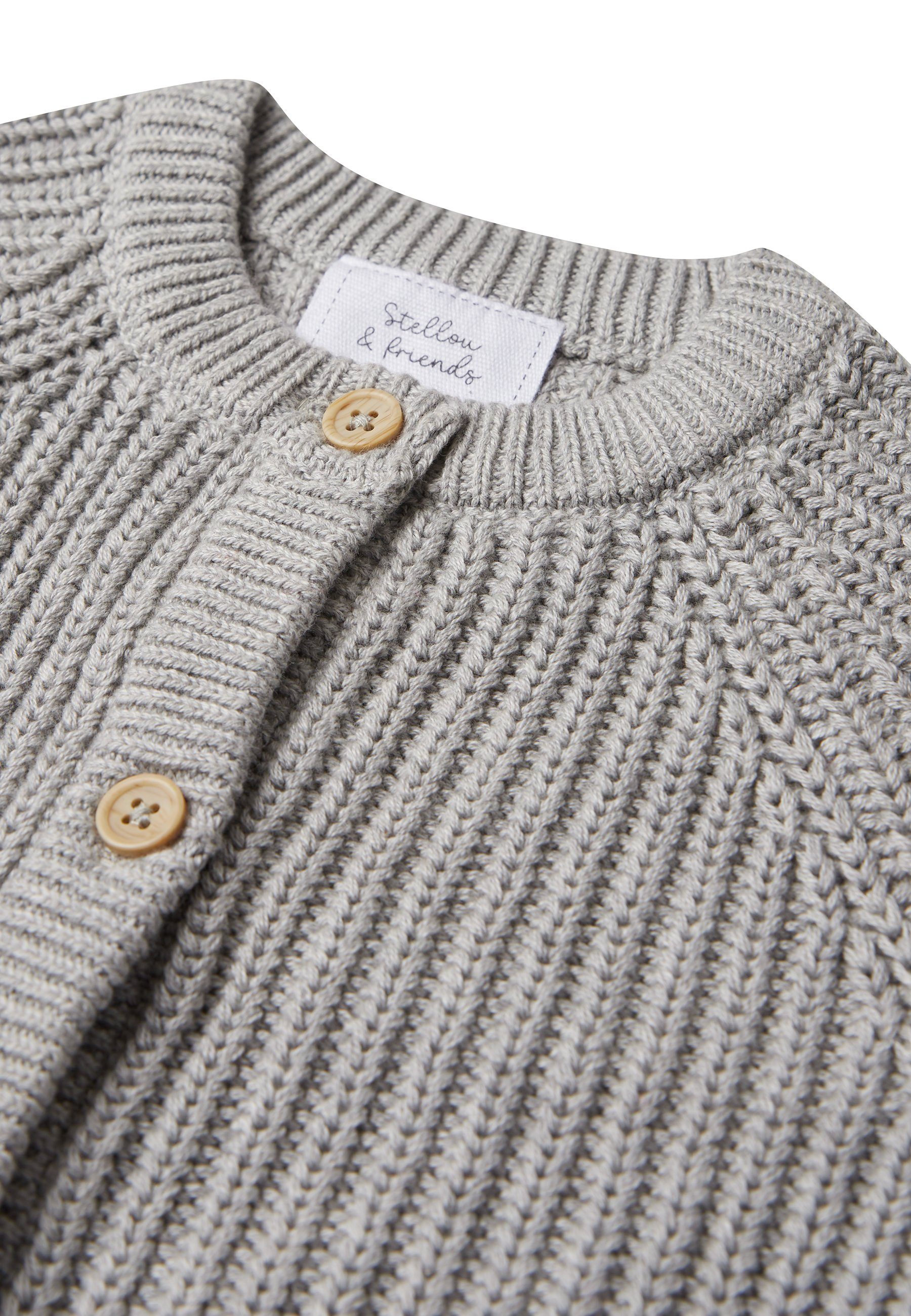 Stellou & friends Strickjacke Gerippter Cardigan Gerippter Cardigan – Bild 3 von 3