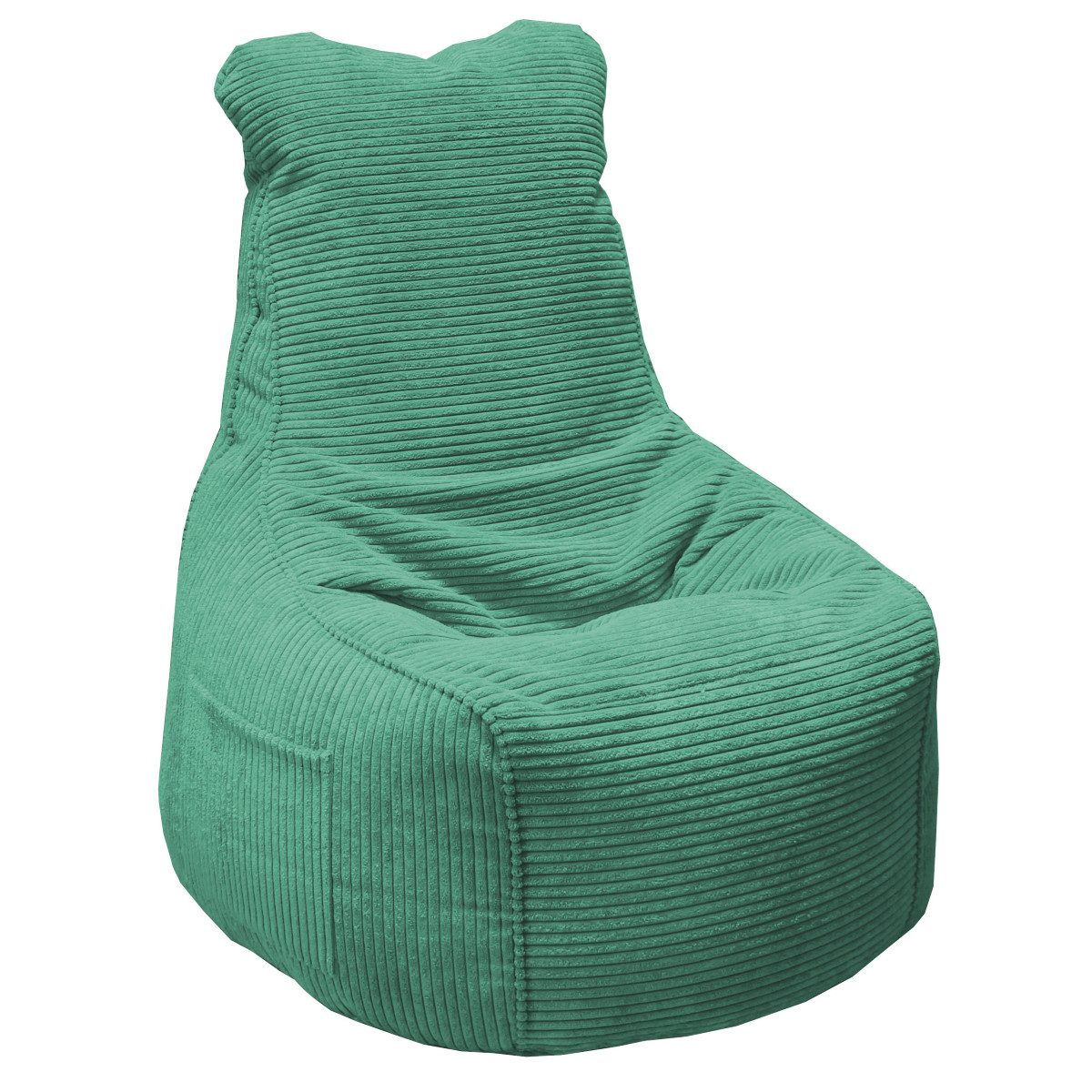 Liadomo Sitzsack Levon, Cordbezug, Rückenlehne, Seitentasche, günstig online kaufen