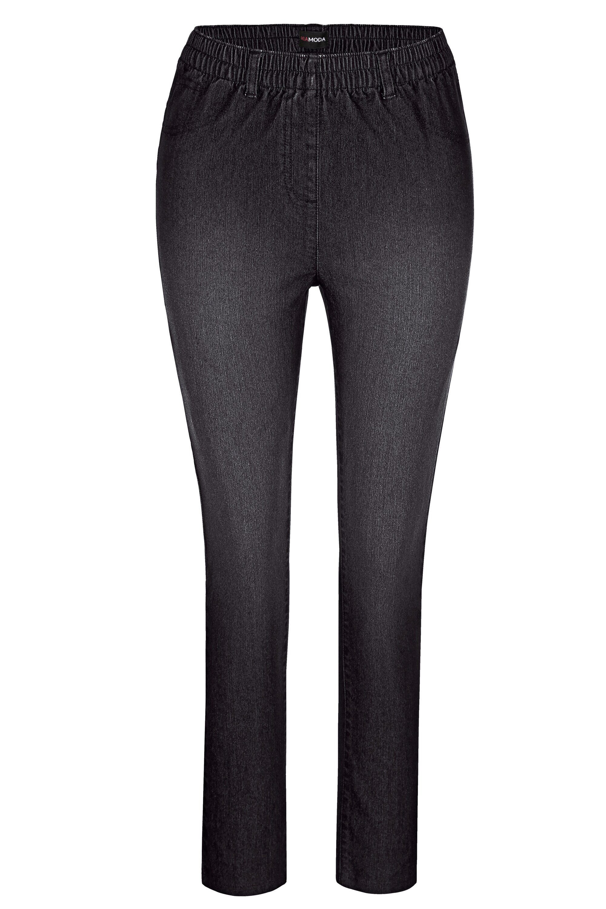 MIAMODA Leggings Jeggings Elastikbund mit Gürtelschlaufen günstig online kaufen