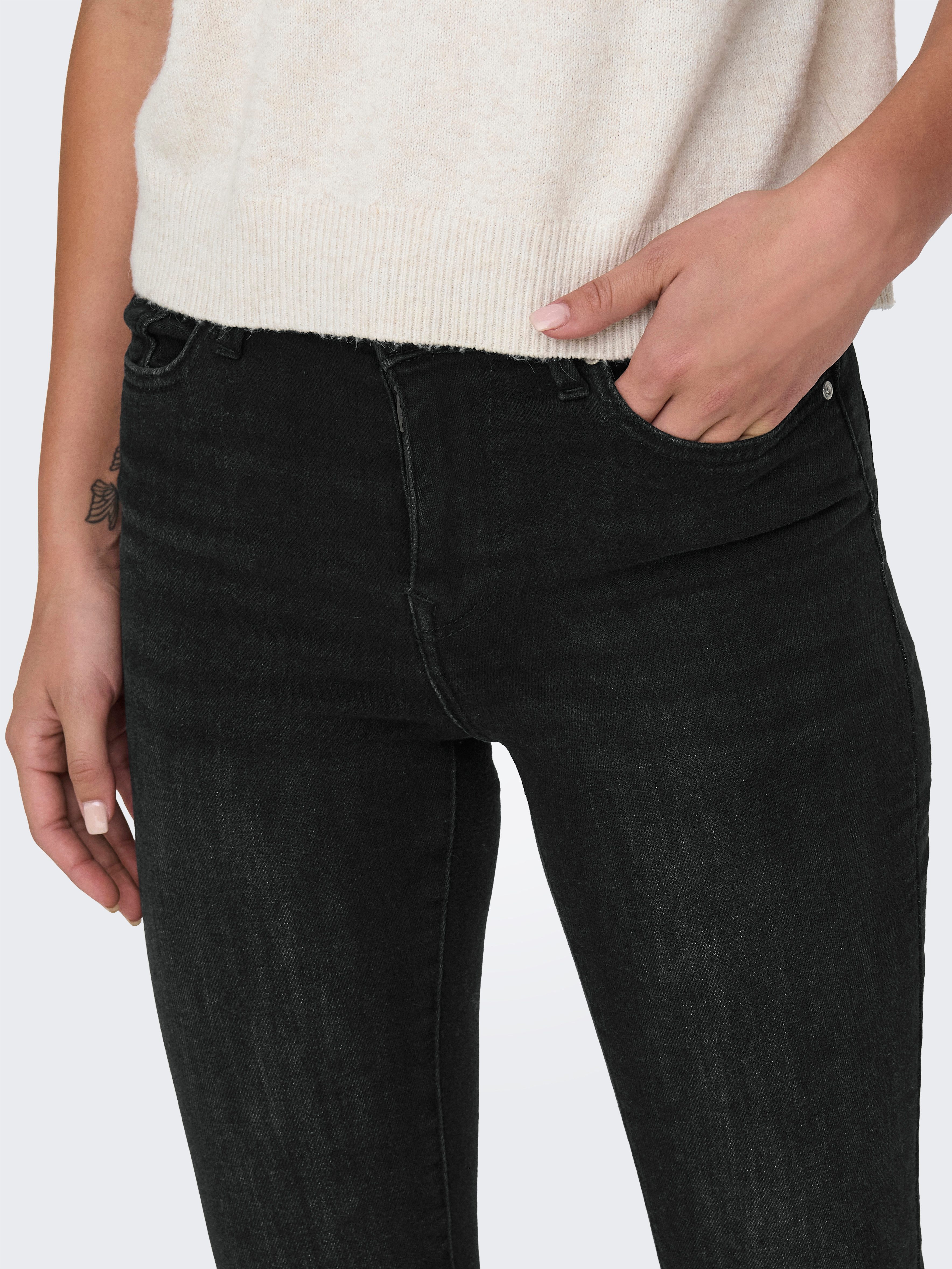 ONLY Skinny-fit-Jeans ONLPOWER MID PUSH UP SK DNM TAI886 günstig online kaufen