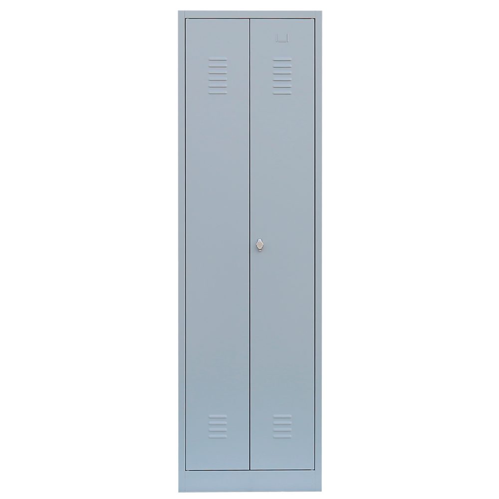 Steelboxx Spind Spind Kleiderschrank für Schwarz-Weiss-Trennung 180x50cm (1-St) Komplett verschweißt und montiert