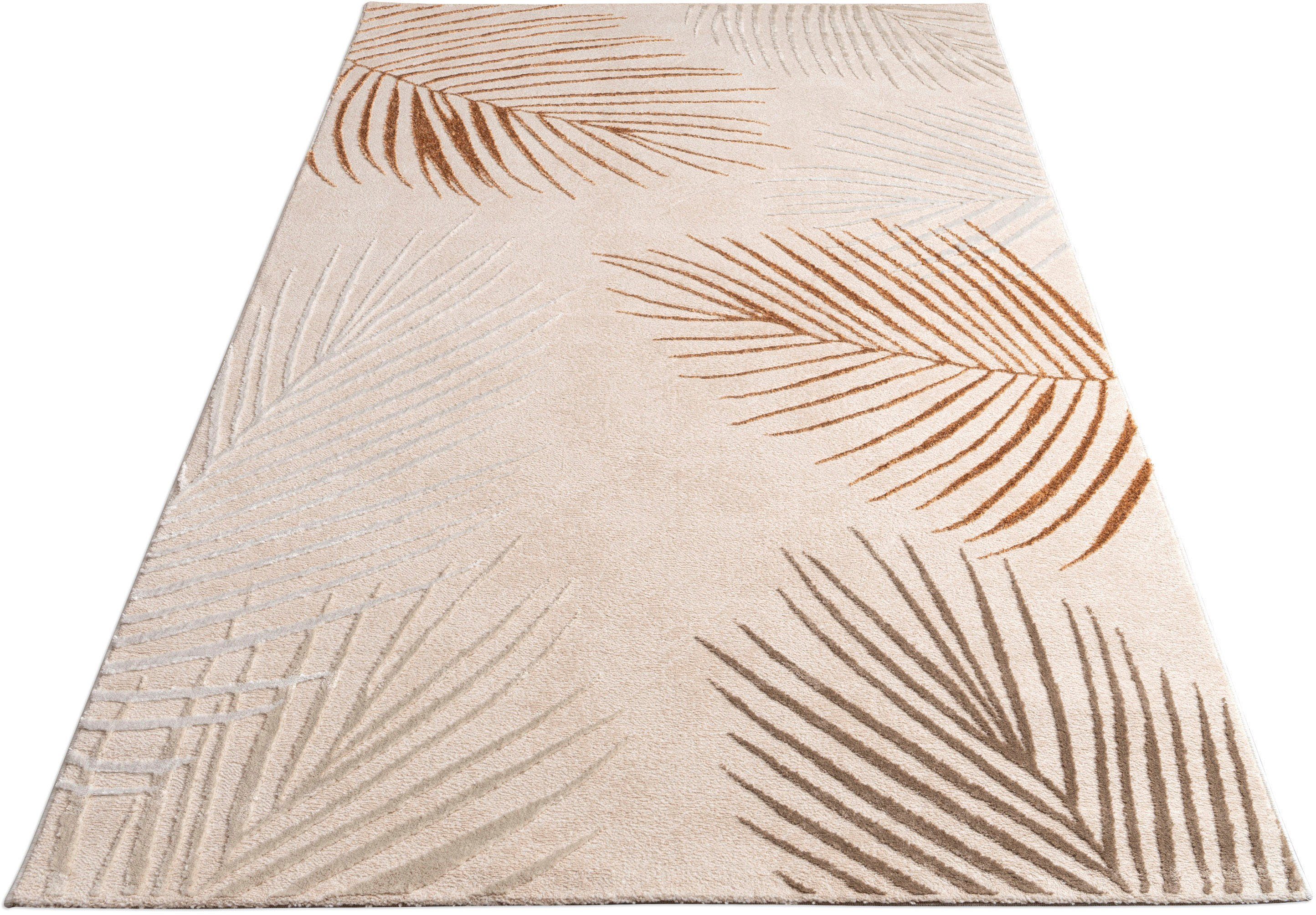 Paco Home Teppich Tuana 218, rechteckig, Höhe: 15 mm, Kurzflor, modernes Bl günstig online kaufen